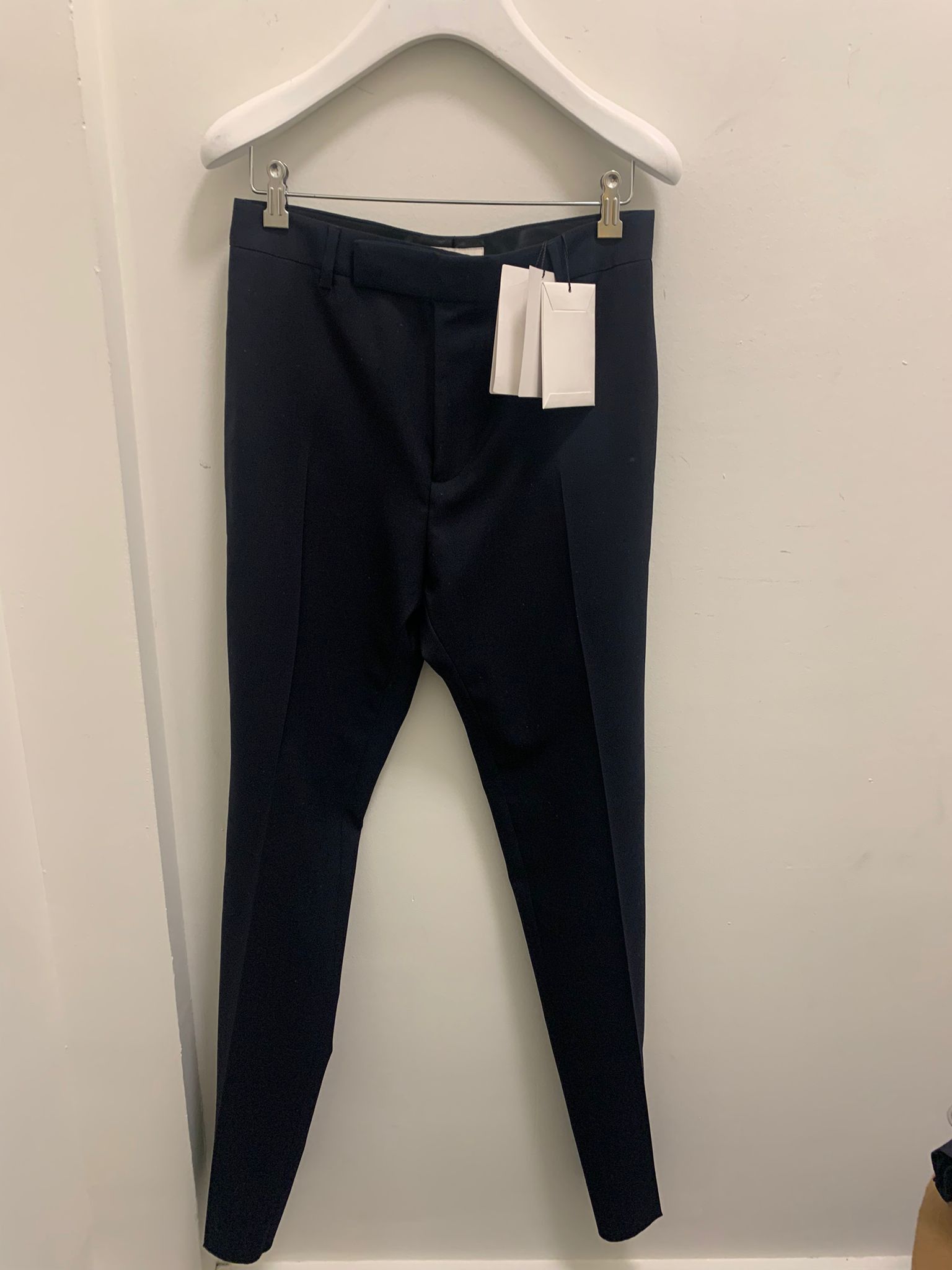 Celine Classic Tux Pants in Dark Blue Size US 30 / EU 46 - 2 Thumbnail