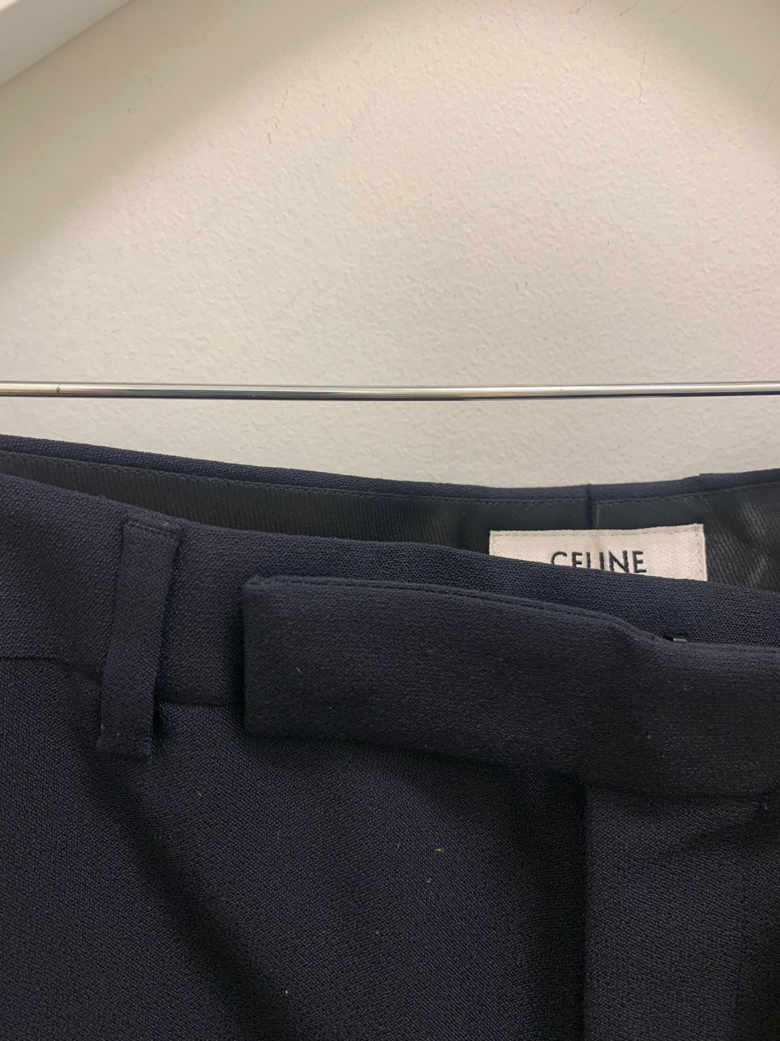 Celine Classic Tux Pants in Dark Blue Size US 30 / EU 46 - 3 Thumbnail