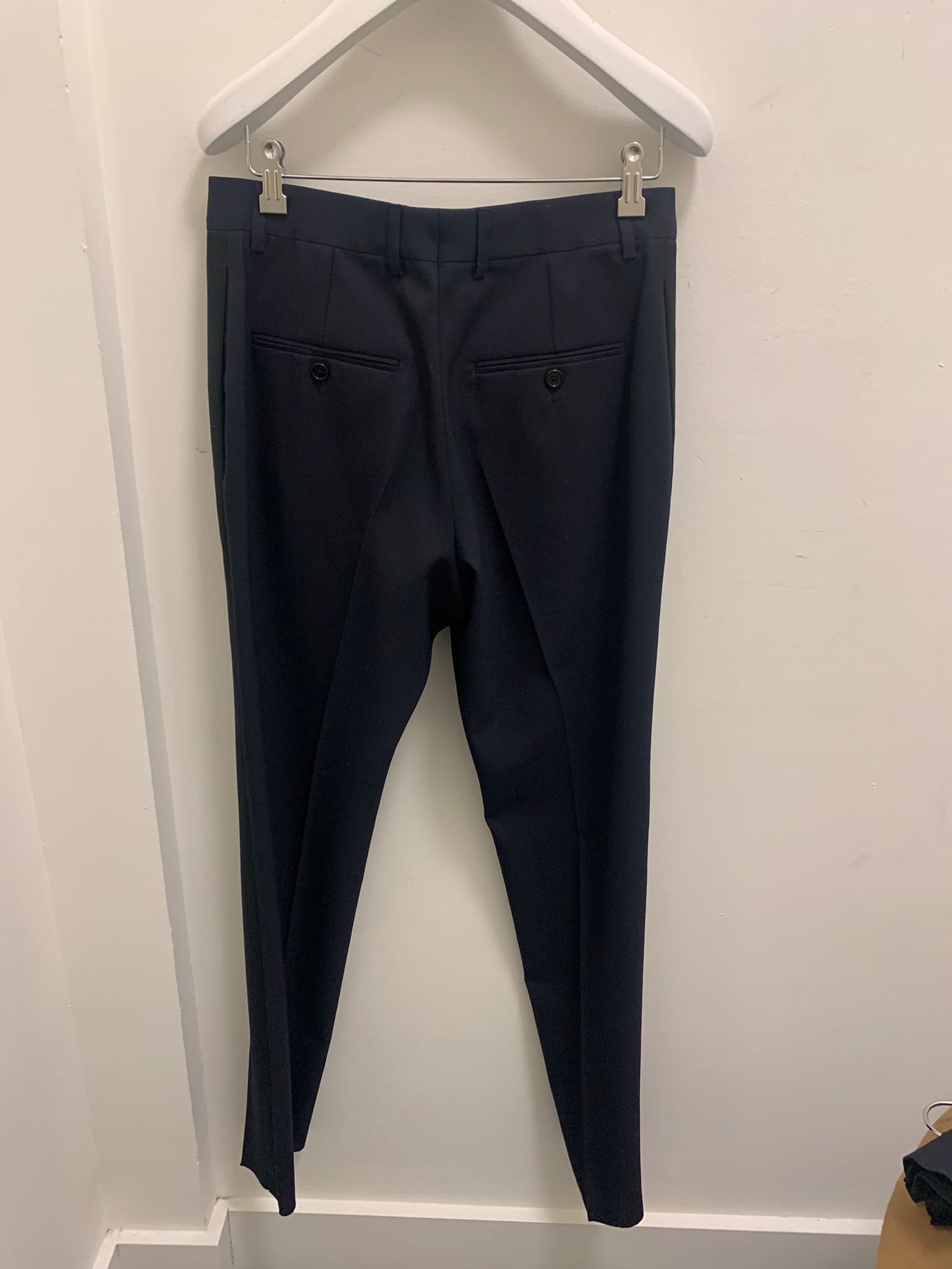 Celine Classic Tux Pants in Dark Blue Size US 30 / EU 46 - 9 Thumbnail