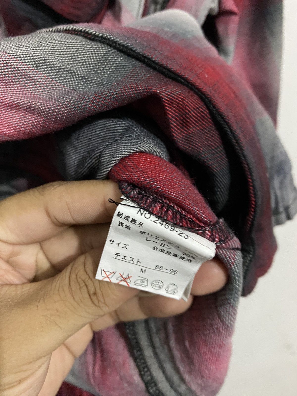 14th Addiction × KMRii × Yasuyuki Ishii 💸BINDINGOFFER💸Japanese-BerningSho Flannel Zipper Patched Size US M / EU 48-50 / 2 - 7 Thumbnail