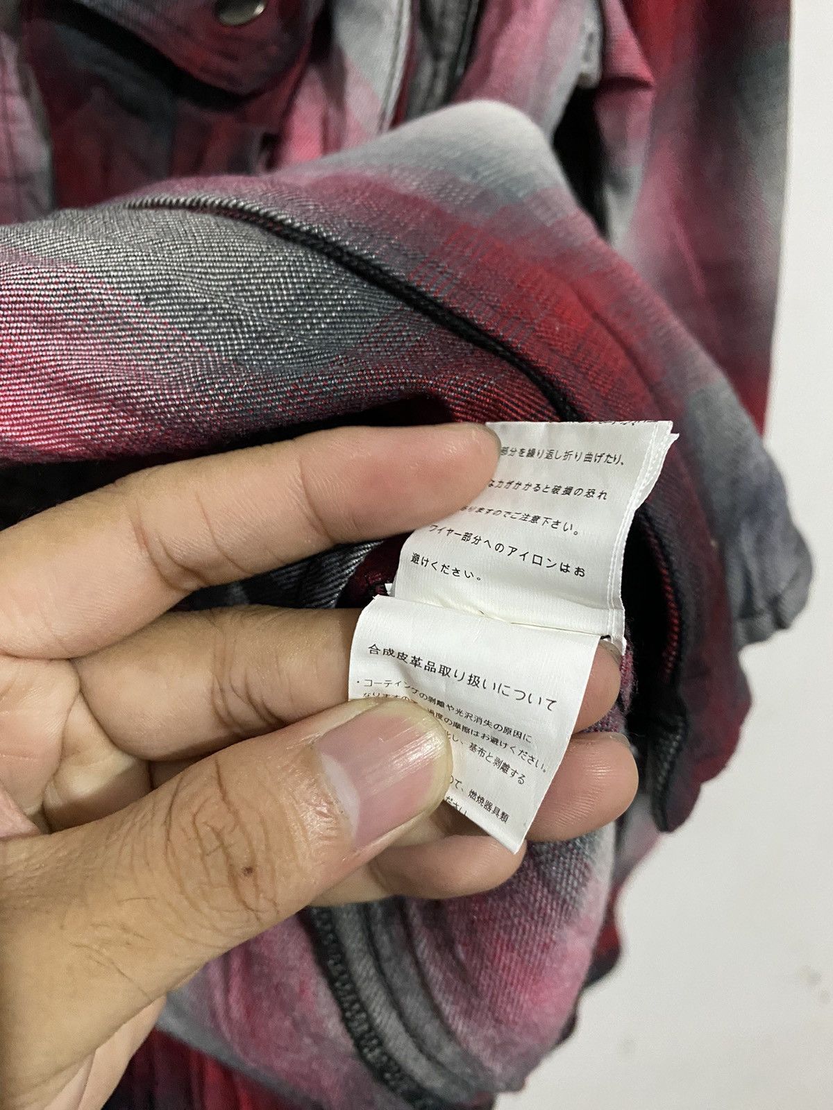 14th Addiction × KMRii × Yasuyuki Ishii 💸BINDINGOFFER💸Japanese-BerningSho Flannel Zipper Patched Size US M / EU 48-50 / 2 - 8 Thumbnail