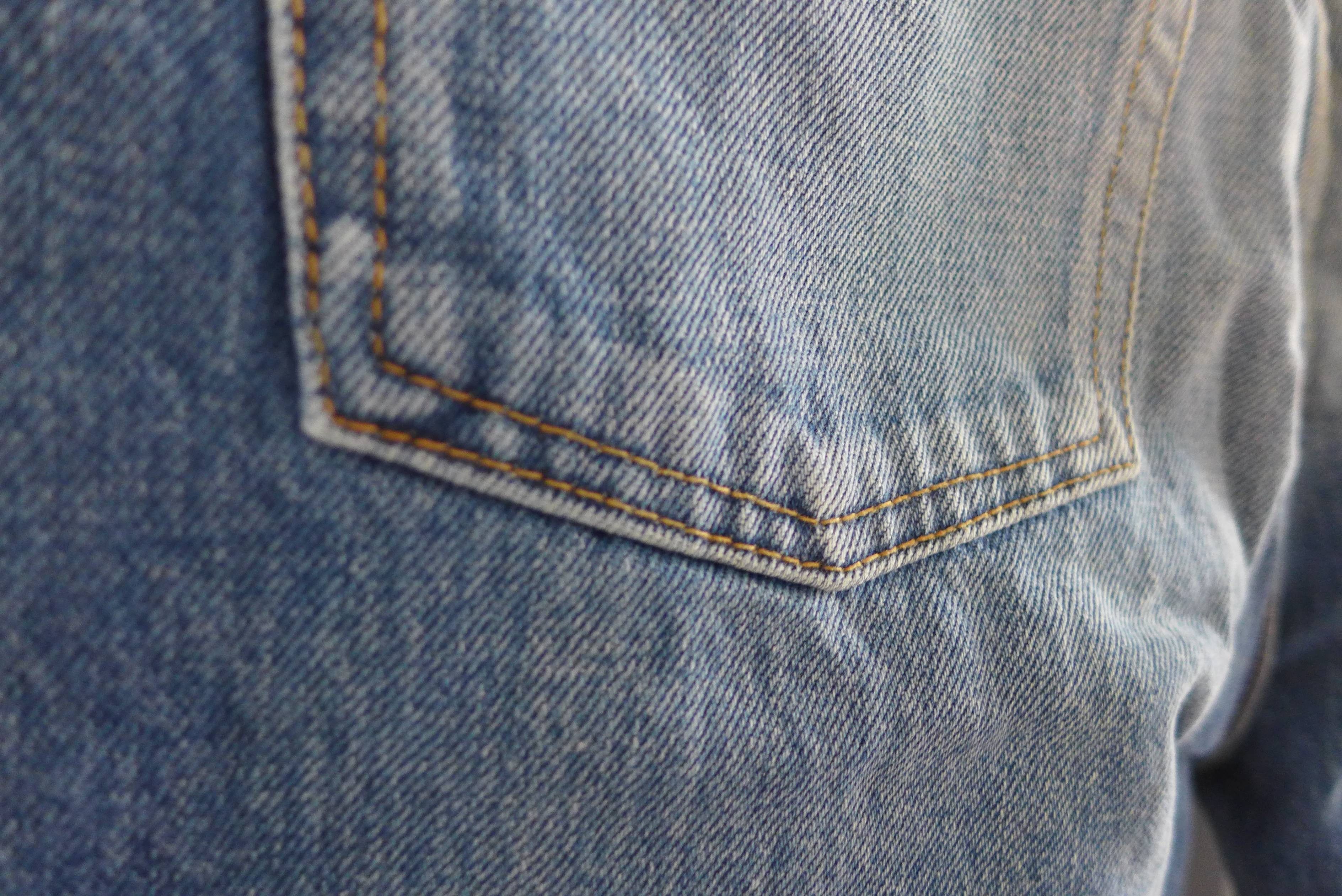 Saint Laurent Paris Saint Laurent D14 Embroidered Vintage Blue Denim Size US 31 - 7 Thumbnail