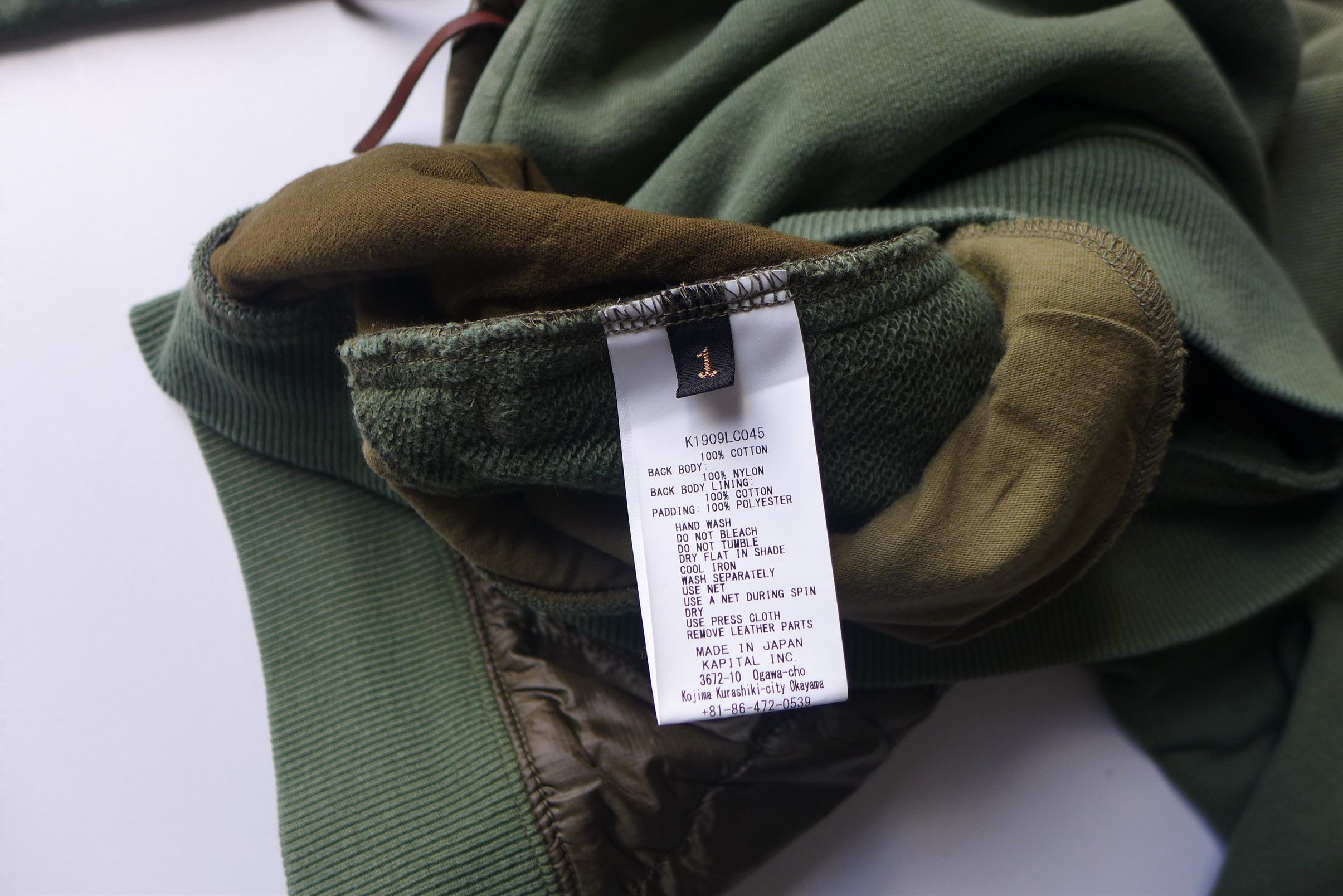 Kapital Kapital Oversized Fleecy Knit Bivouac Big Sweat -- Khaki Size US S / EU 44-46 / 1 - 16 Thumbnail