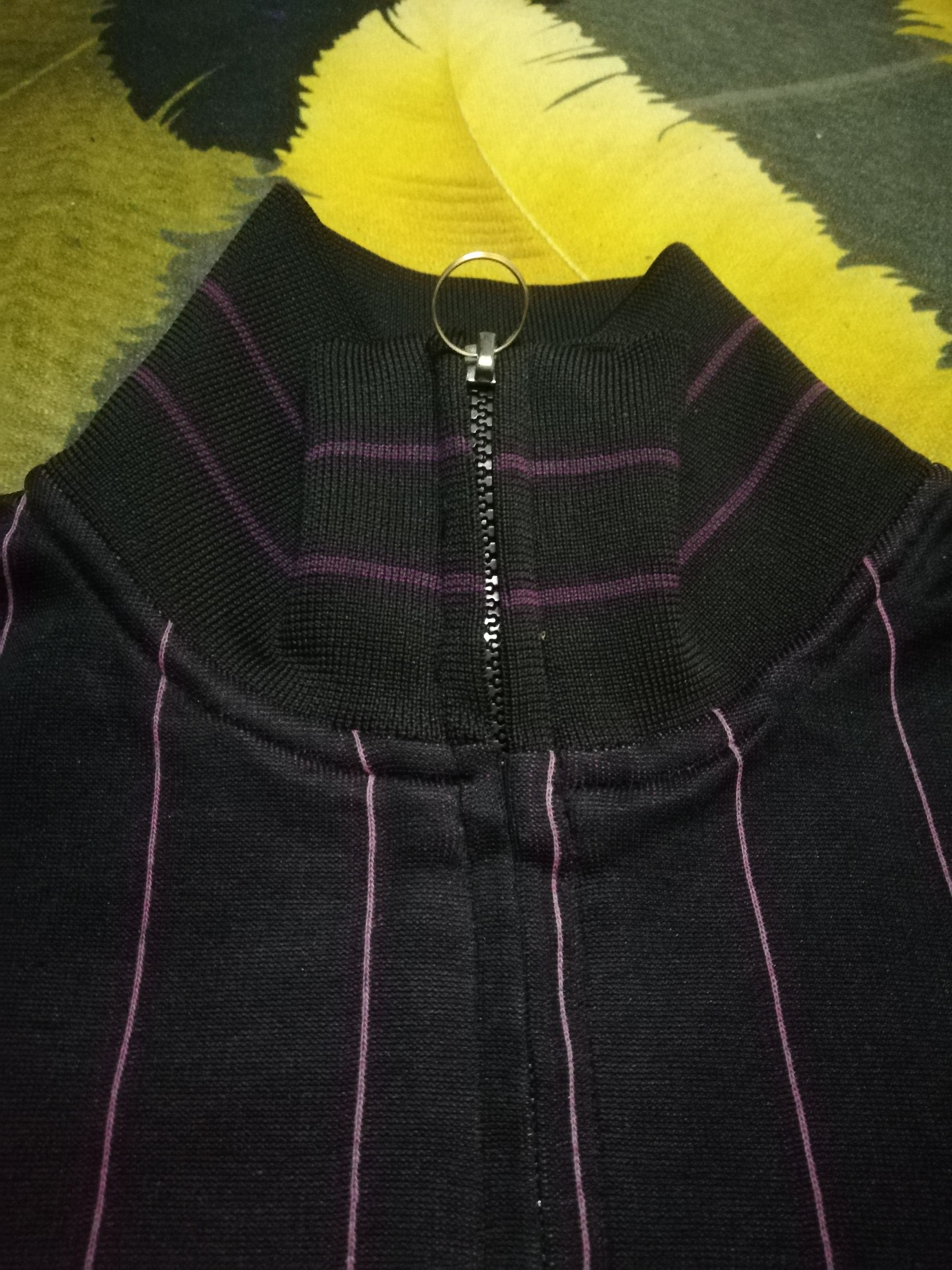 Vans × Vintage Vintage 90s Vans Stripe Zipper Sweater Size US M / EU 48-50 / 2 - 4 Thumbnail