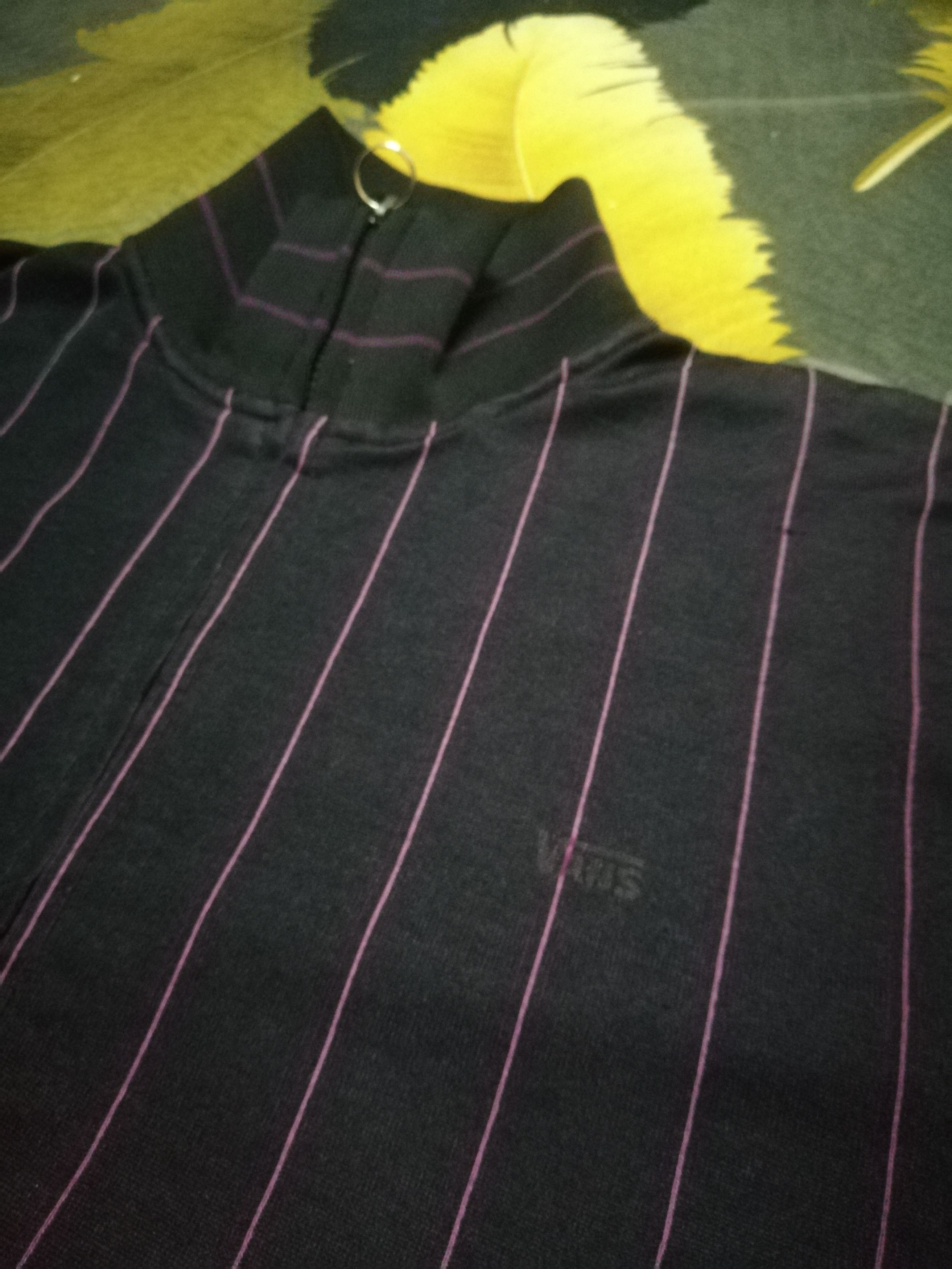 Vans × Vintage Vintage 90s Vans Stripe Zipper Sweater Size US M / EU 48-50 / 2 - 6 Thumbnail