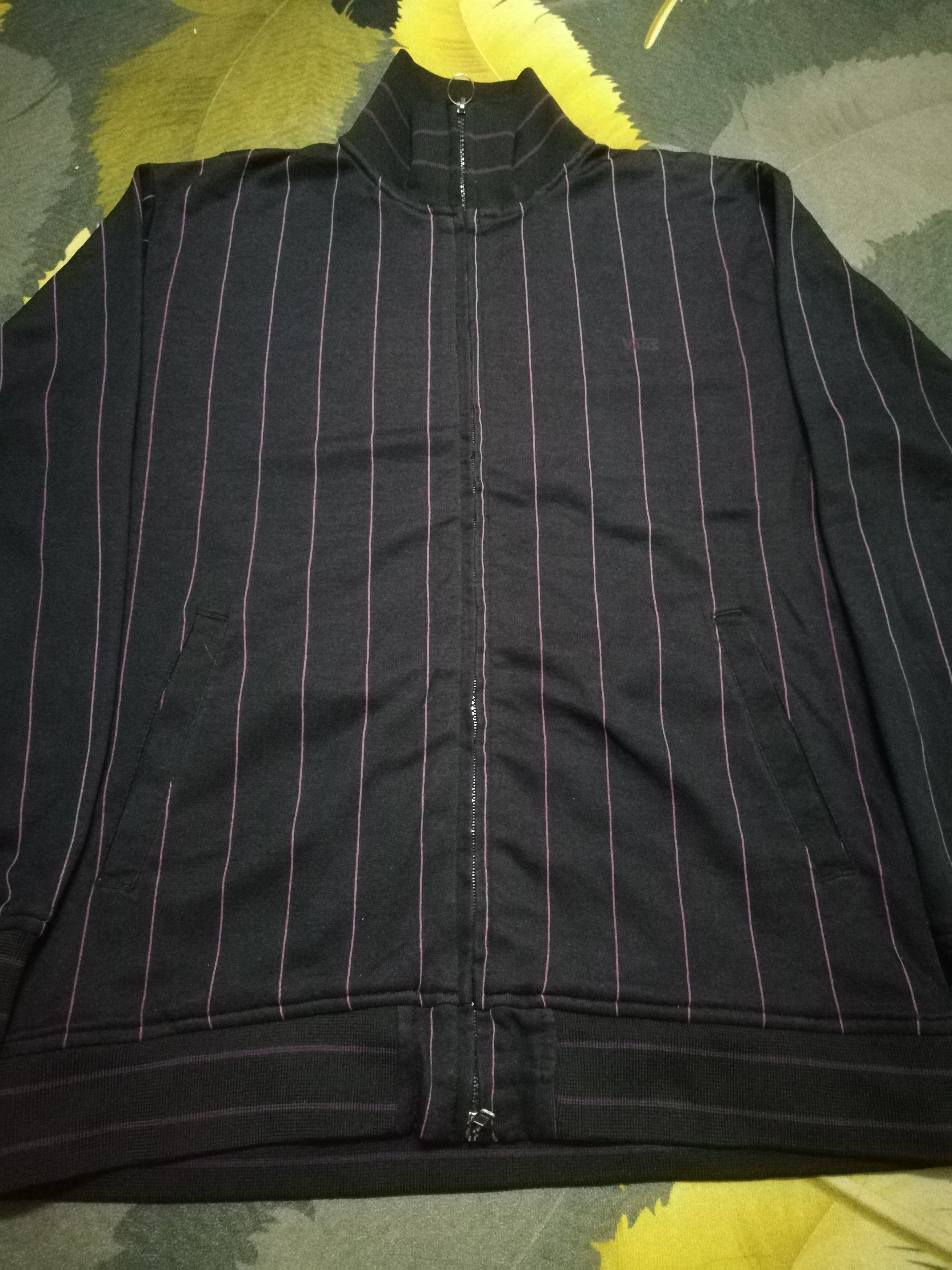 Vans × Vintage Vintage 90s Vans Stripe Zipper Sweater Size US M / EU 48-50 / 2 - 3 Thumbnail
