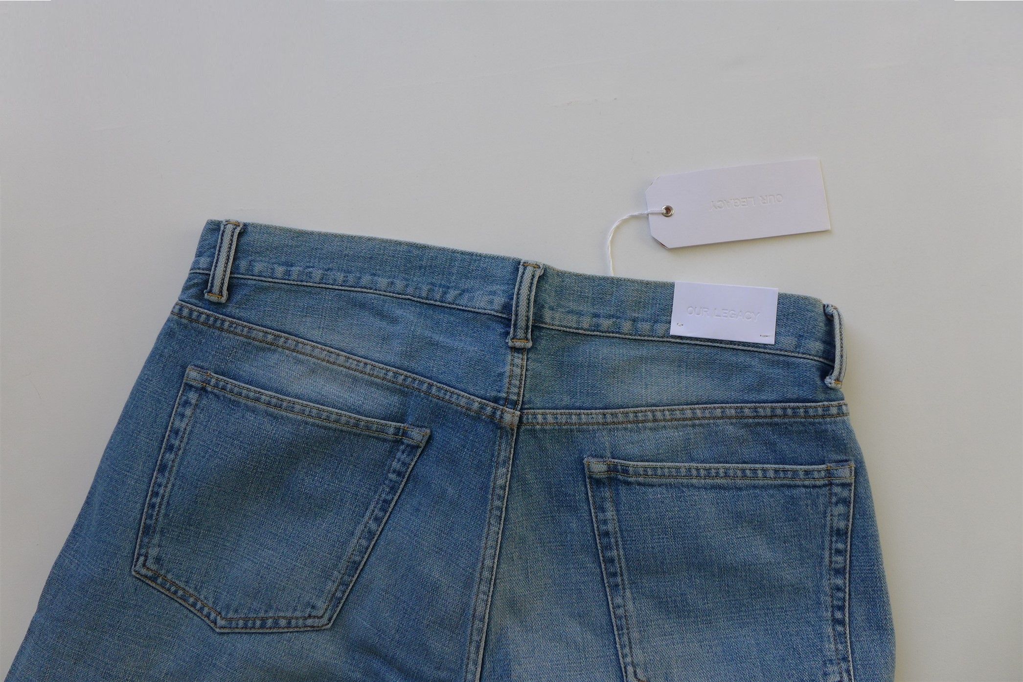 Our Legacy Our Legacy SS14 First Cut Blue Denim Jeans Size US 34 / EU 50 - 10 Thumbnail