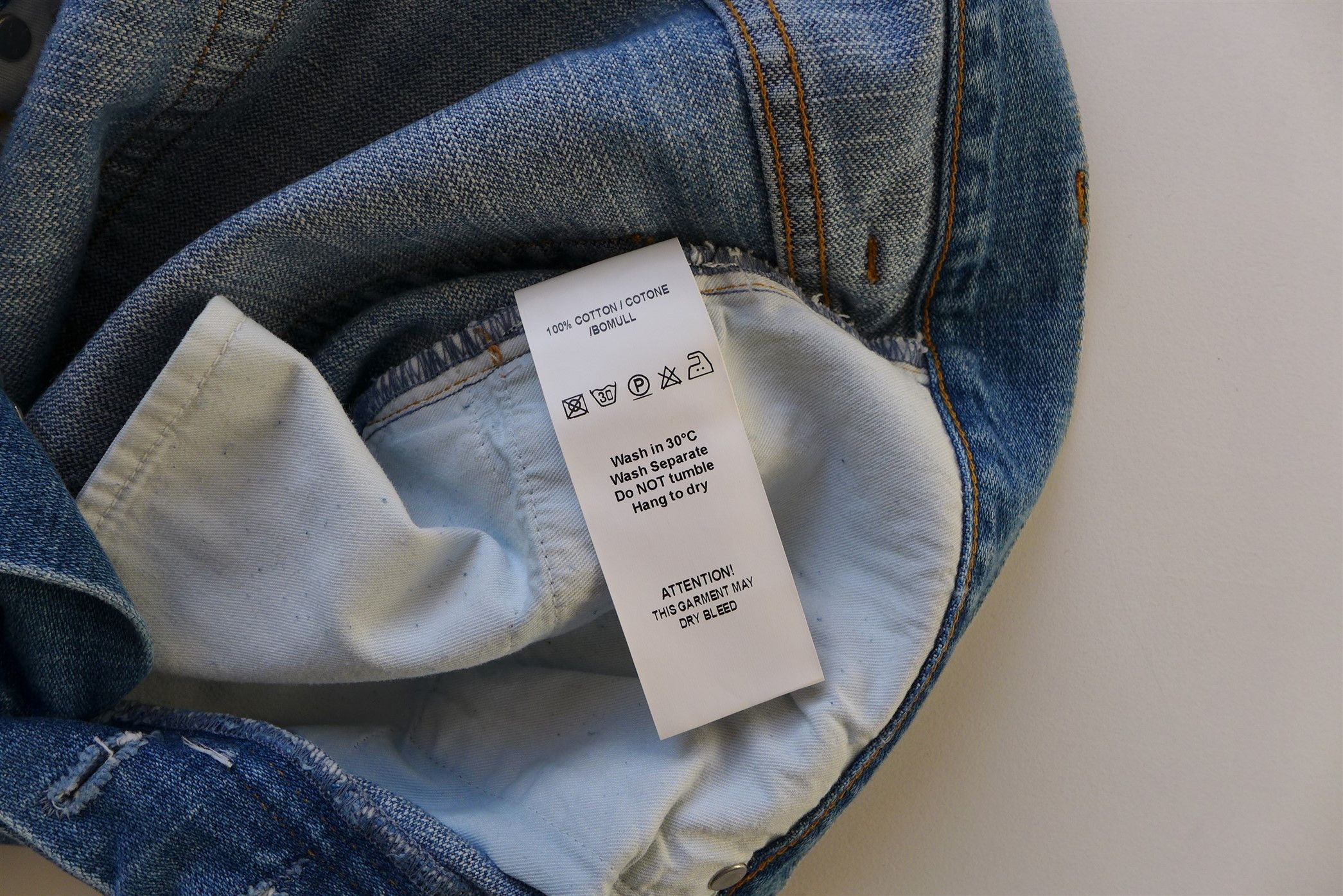 Our Legacy Our Legacy SS14 First Cut Blue Denim Jeans Size US 34 / EU 50 - 16 Thumbnail
