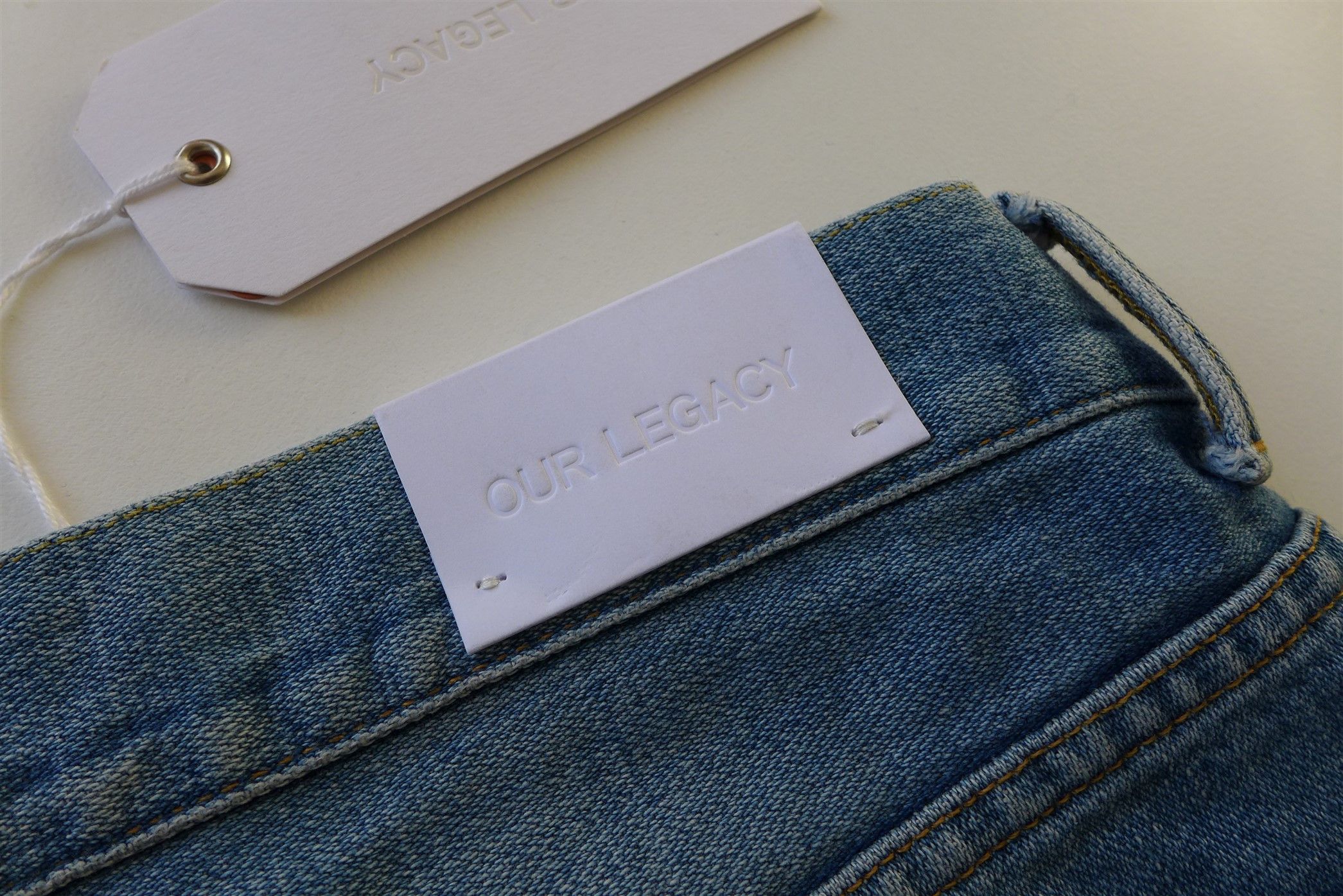 Our Legacy Our Legacy SS14 First Cut Blue Denim Jeans Size US 34 / EU 50 - 11 Thumbnail