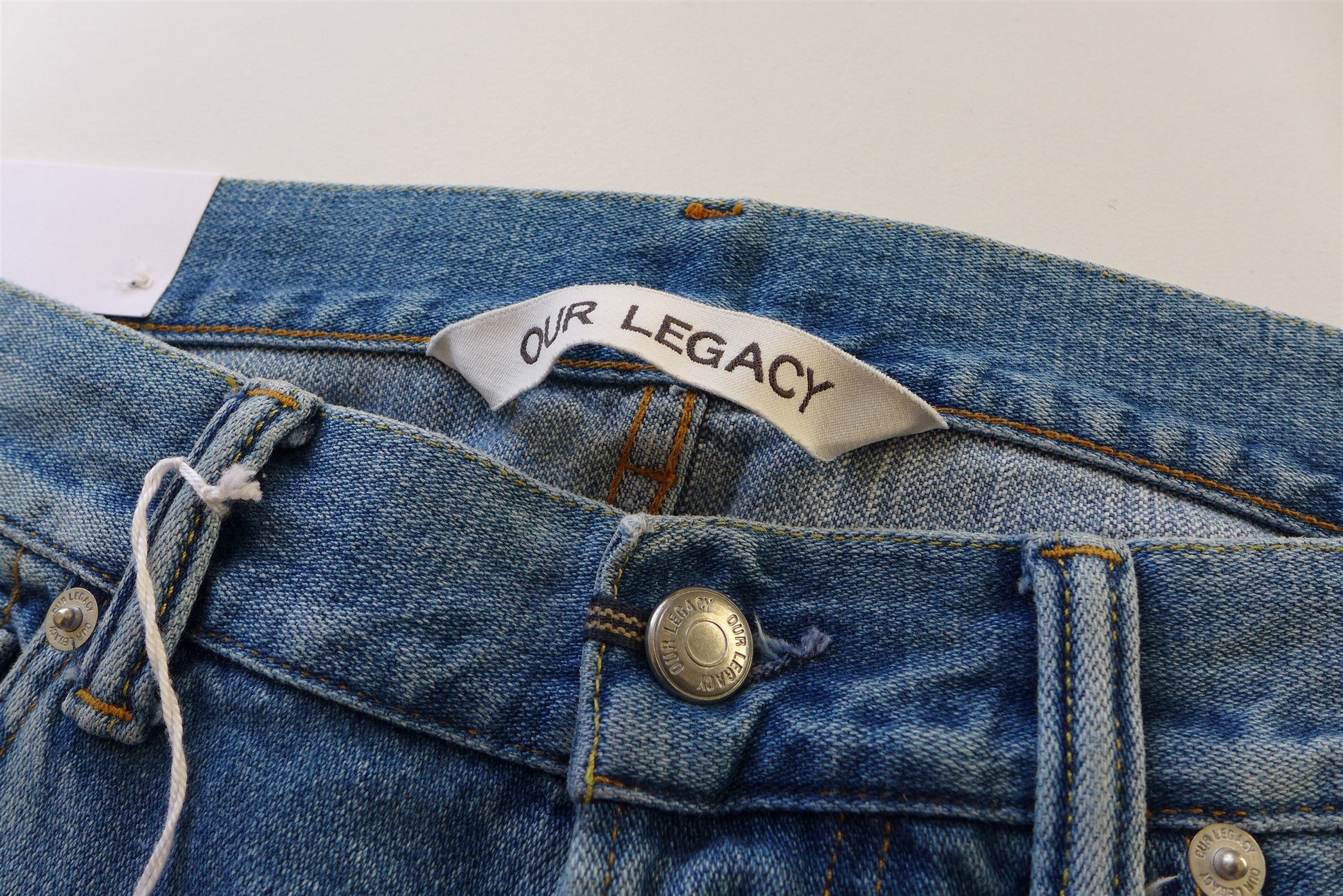 Our Legacy Our Legacy SS14 First Cut Blue Denim Jeans Size US 34 / EU 50 - 9 Thumbnail