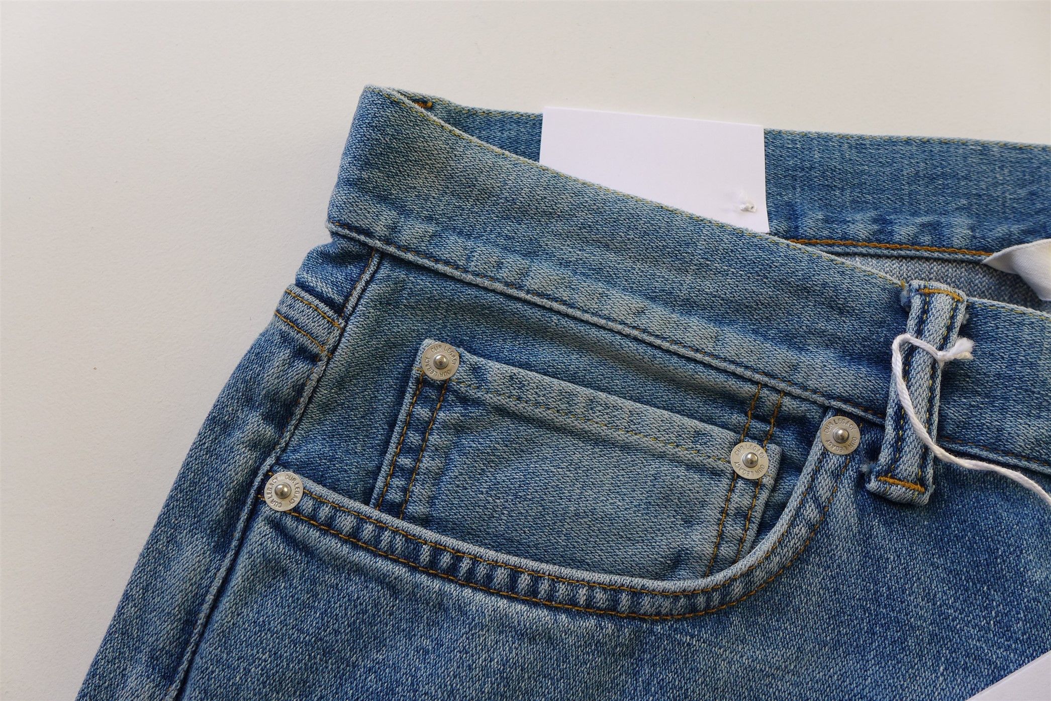 Our Legacy Our Legacy SS14 First Cut Blue Denim Jeans Size US 34 / EU 50 - 8 Thumbnail