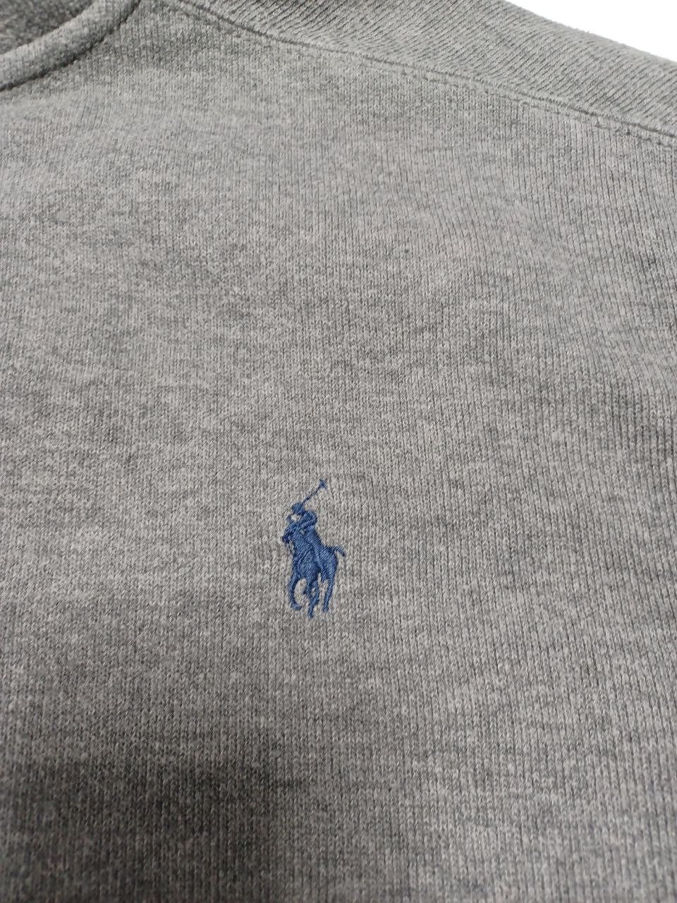 Polo Ralph Lauren × Vintage POLO RALPH LAUREN 90S VINTAGE 1/4 ZIP QUATER HOODIE Size US XL / EU 56 / 4 - 3 Thumbnail