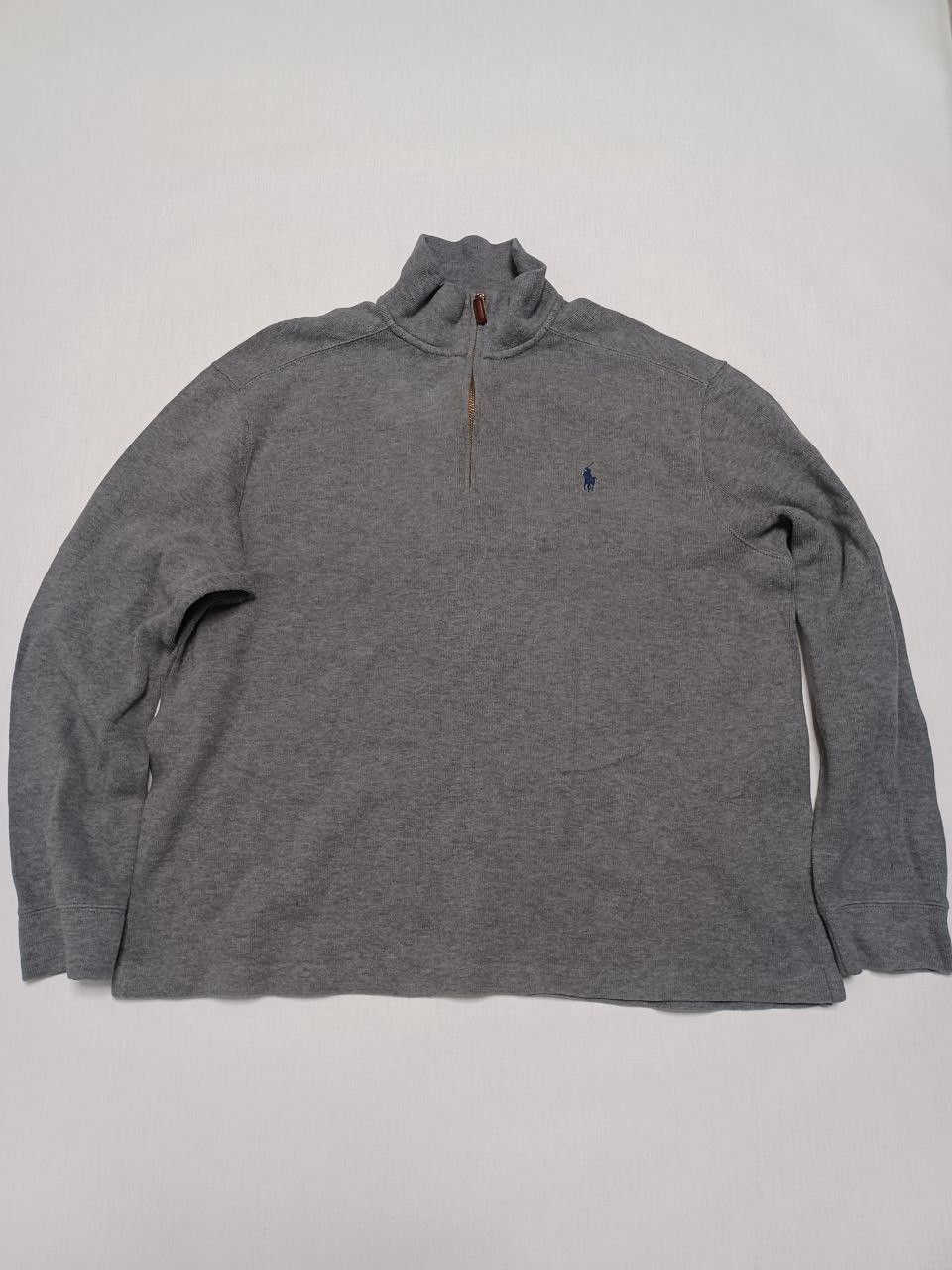 Polo Ralph Lauren × Vintage POLO RALPH LAUREN 90S VINTAGE 1/4 ZIP QUATER HOODIE Size US XL / EU 56 / 4 - 1 Thumbnail