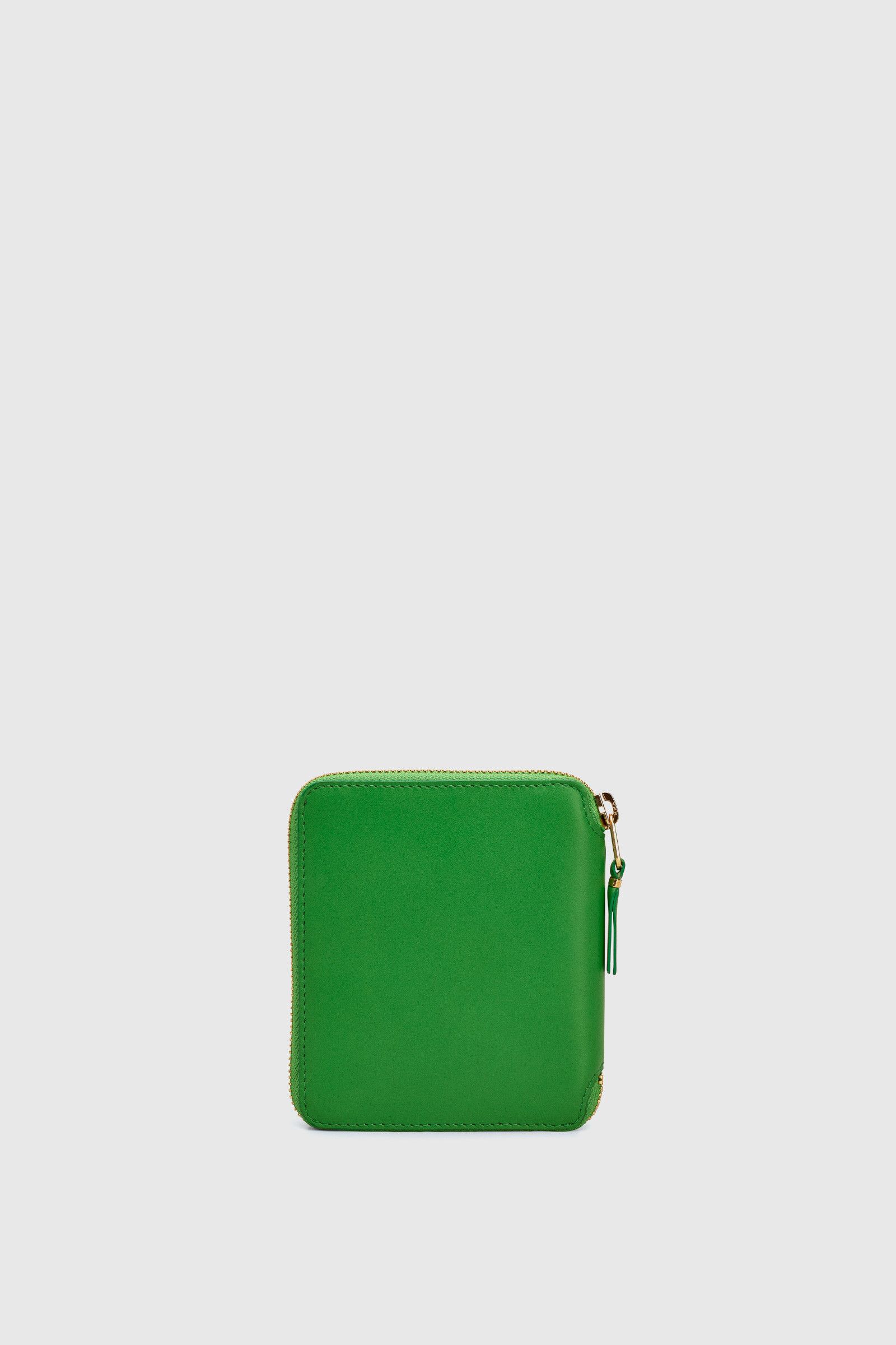 Comme des Garcons Comme des Garcons Ruby Eyes Zip Wallet - Green Leather Size ONE SIZE - 2 Thumbnail