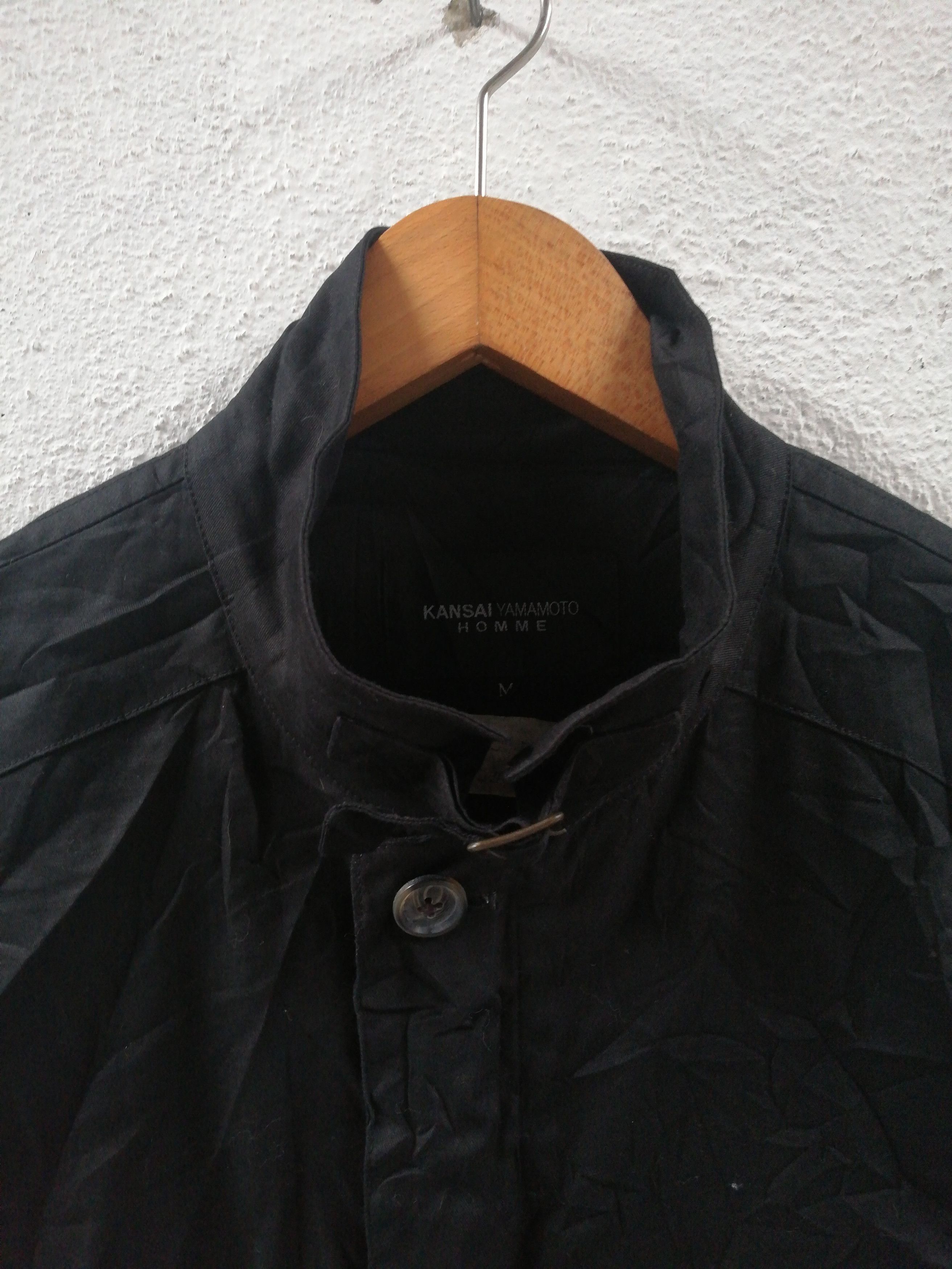 Japanese Brand Kansai Yamamoto Archive Black Utility Field Biker Jacket Size US M / EU 48-50 / 2 - 11 Thumbnail