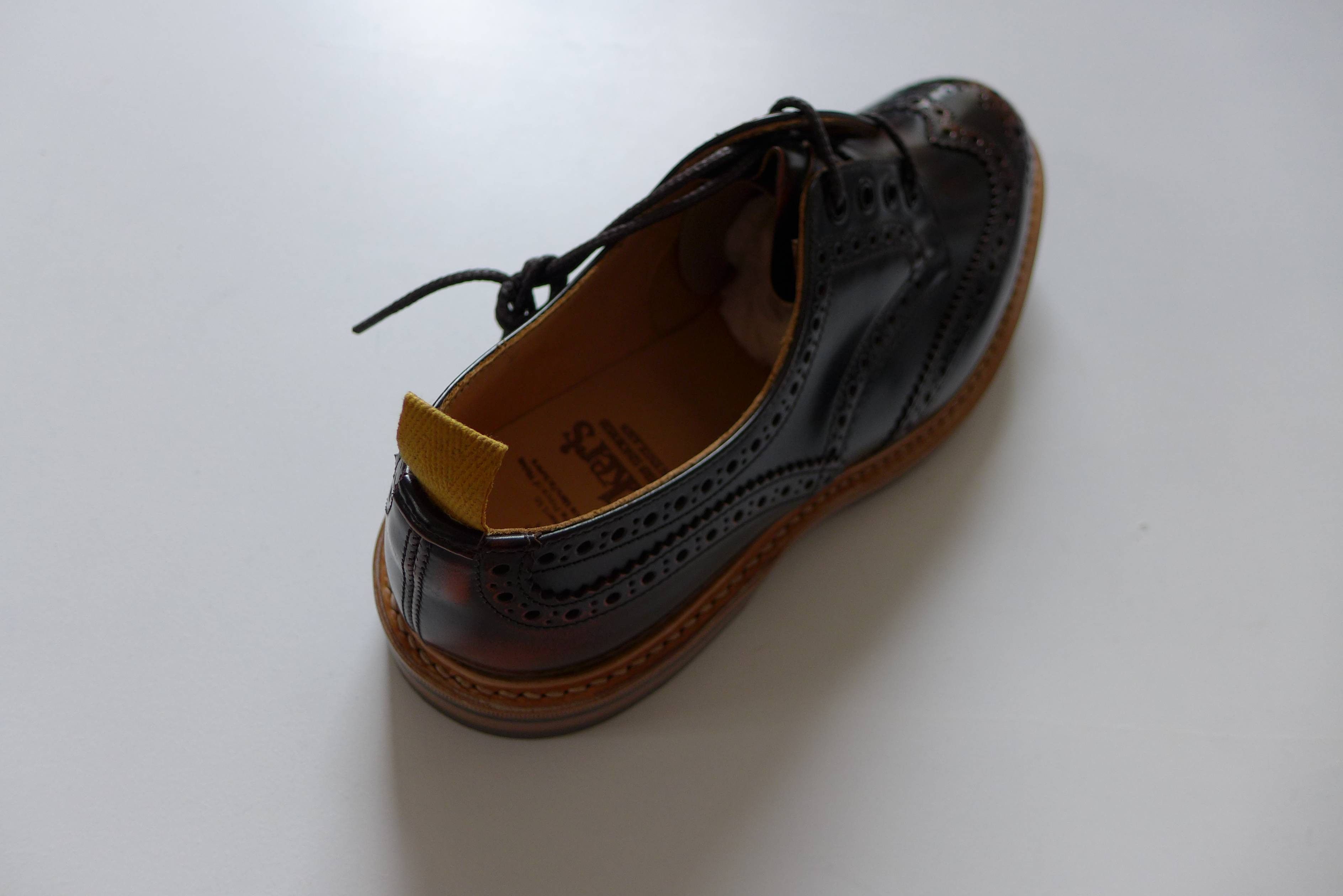 Tricker's Trickers Bourton Revival Brogue Shoes - Brown Leather Size US 11 / EU 44 - 11 Thumbnail