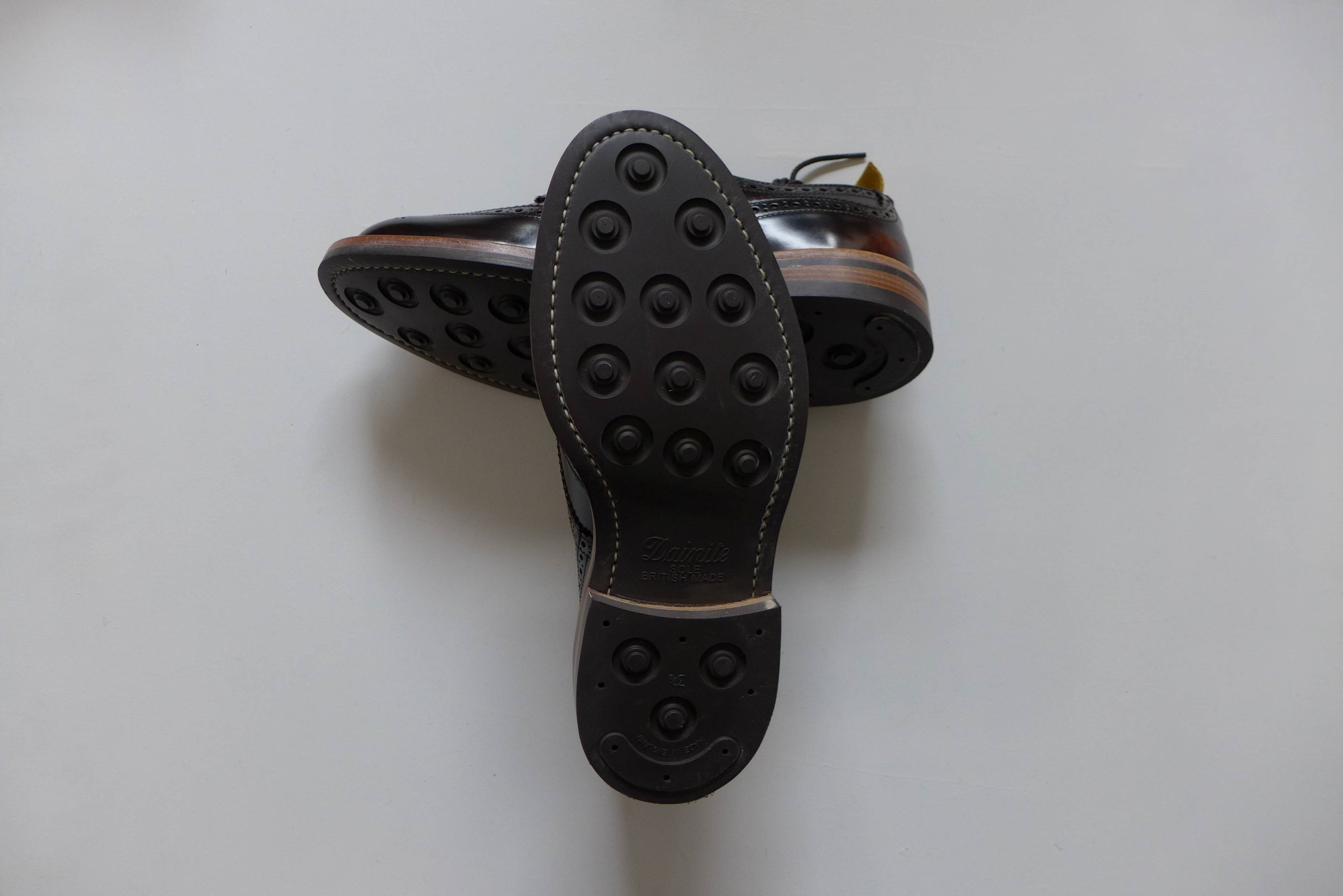 Tricker's Trickers Bourton Revival Brogue Shoes - Brown Leather Size US 11 / EU 44 - 13 Thumbnail