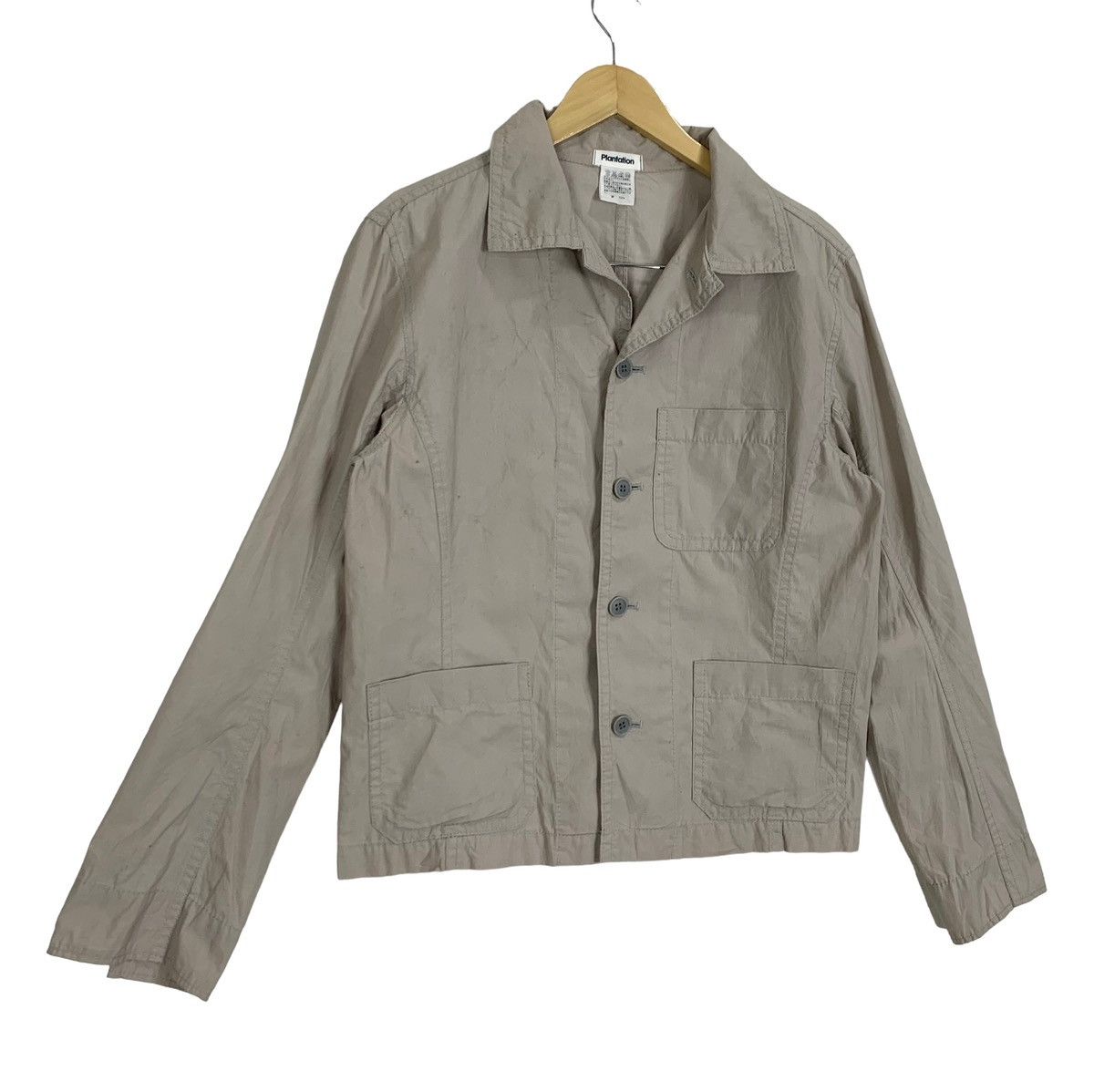 Issey Miyake Vintage Plantation Issey Miyake Women Style Light Jacket Size US S / EU 44-46 / 1 - 3 Thumbnail