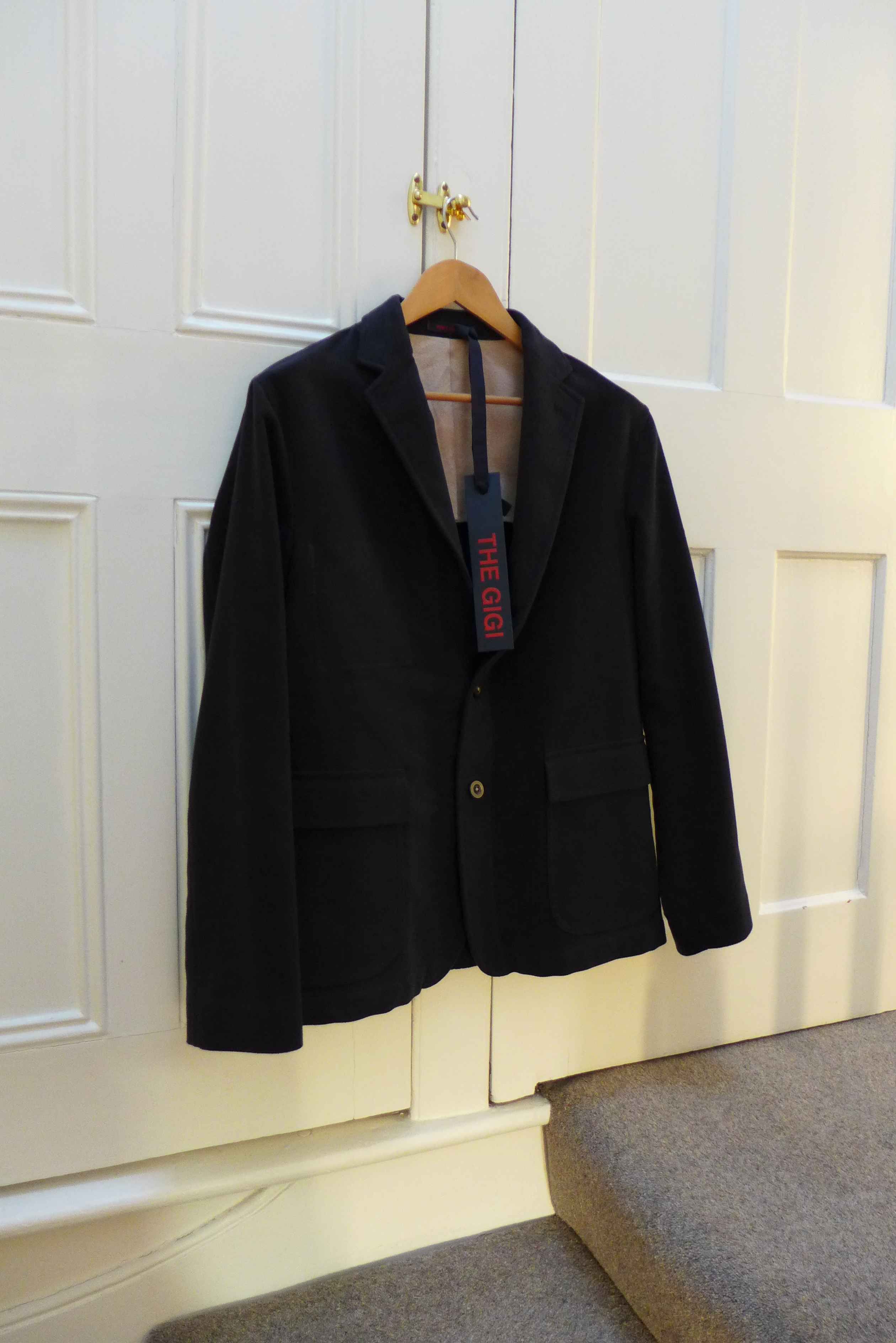 THE GIGI The Gigi Starman Jacket - Navy Cotton Moleskin Size US L / EU 52-54 / 3 - 9 Thumbnail