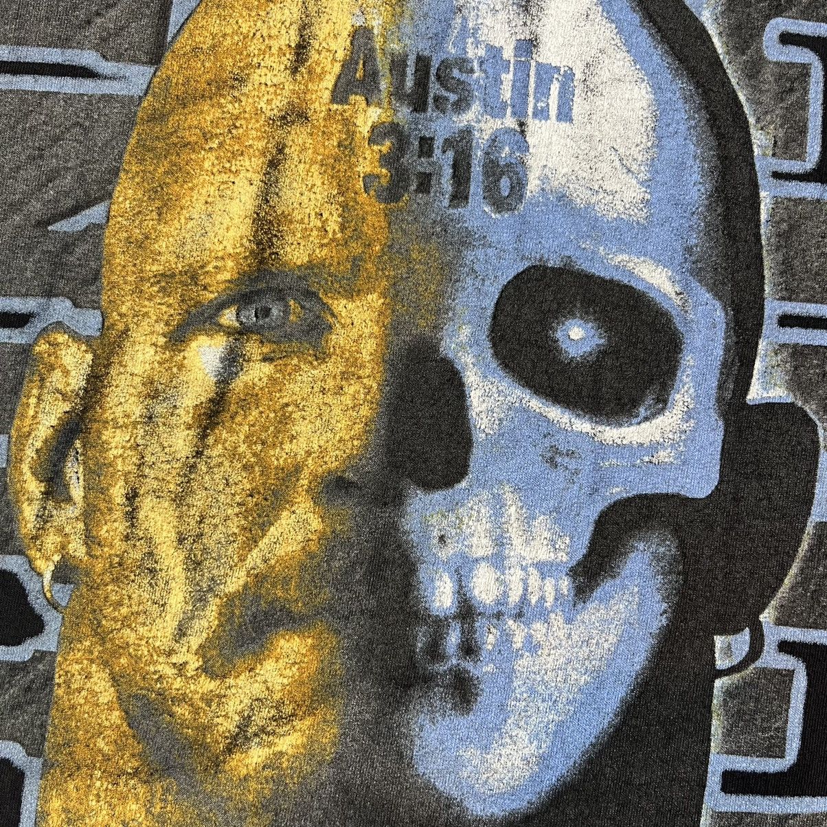 Rap Tees Vintage Stone Cold Steve Austin WWE Shirt Size L 90s Size US L / EU 52-54 / 3 - 5 Thumbnail