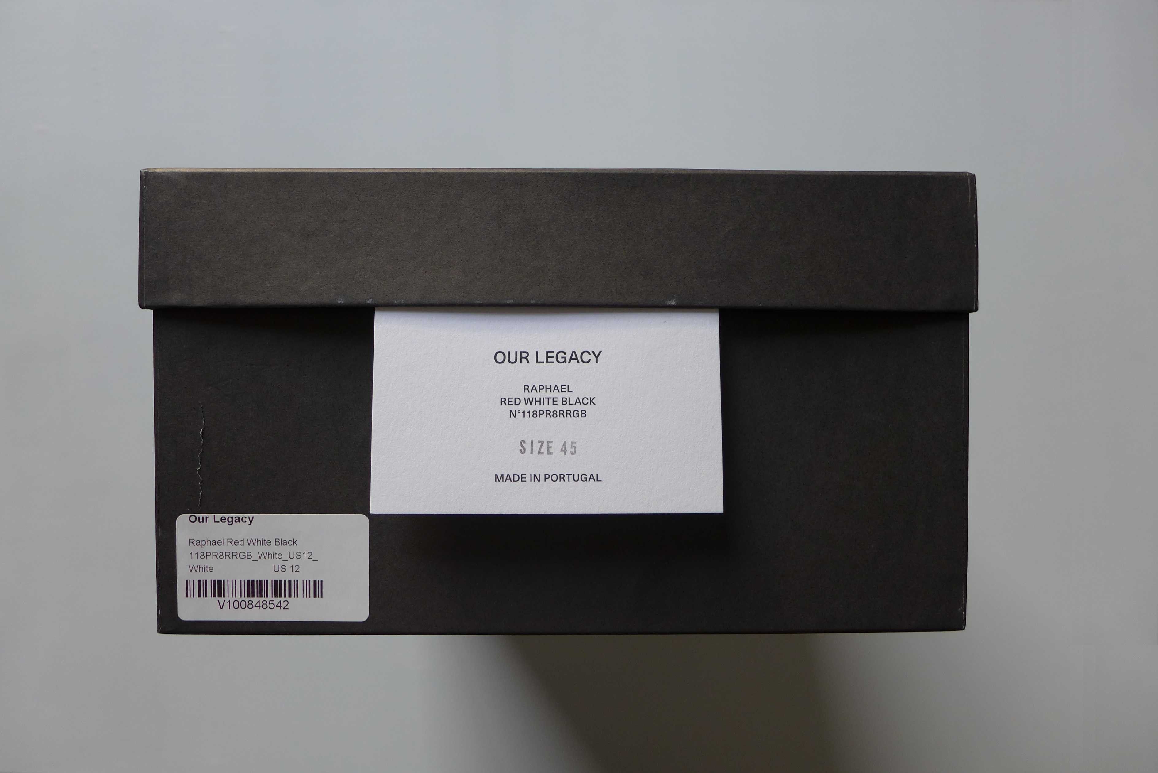 Our Legacy Our Legacy Rafael Sneakers - Red White Black Size US 12 / EU 45 - 13 Thumbnail
