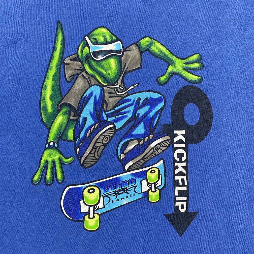 Vintage Vintage 90s Gecko Hawaii Kickflip Skate T-Shirt Size S Size US S / EU 44-46 / 1 - 3 Thumbnail