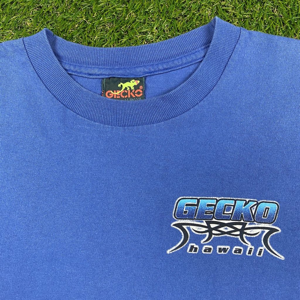 Vintage Vintage 90s Gecko Hawaii Kickflip Skate T-Shirt Size S Size US S / EU 44-46 / 1 - 4 Thumbnail