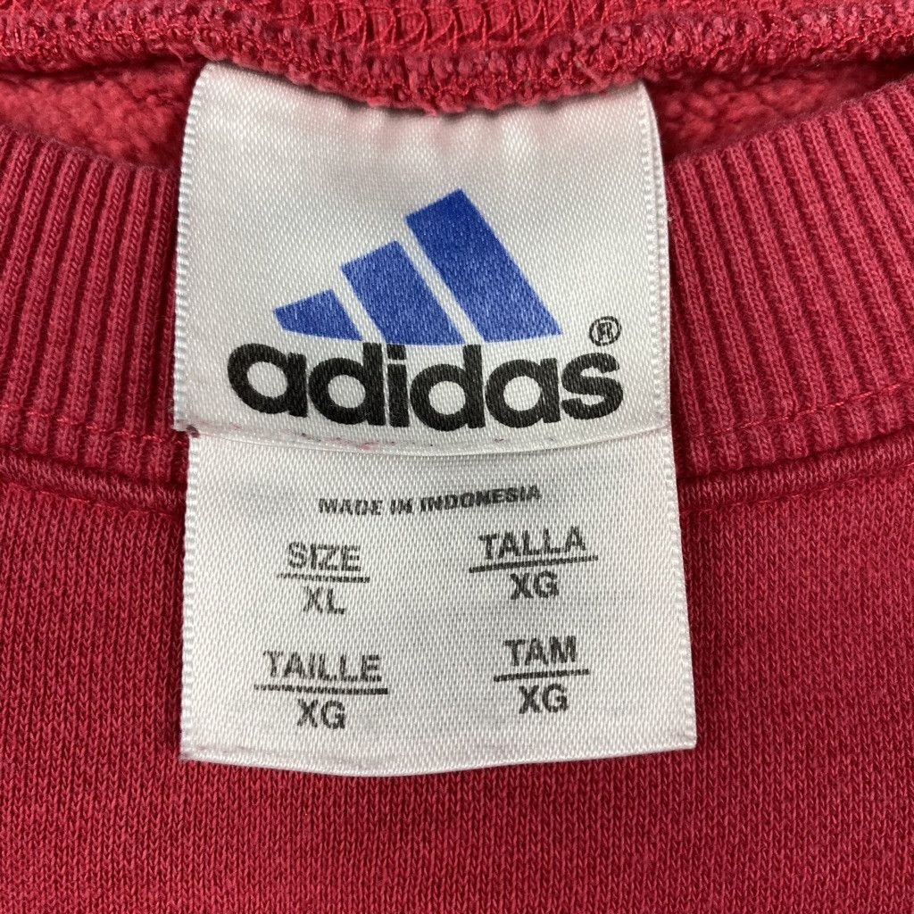 Adidas Vintage 90s Adidas Crewneck Sweatshirt L Pink Center Logo Size US XL / EU 56 / 4 - 5 Thumbnail