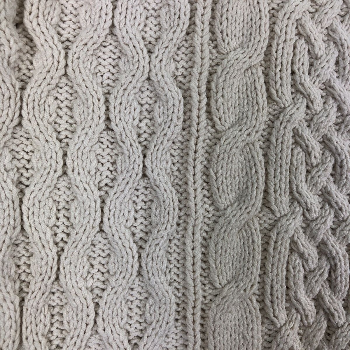Aran Isles Knitwear Rope Picnic Cable Knit Women Vest Pullover Size S / US 4 / IT 40 - 8 Thumbnail