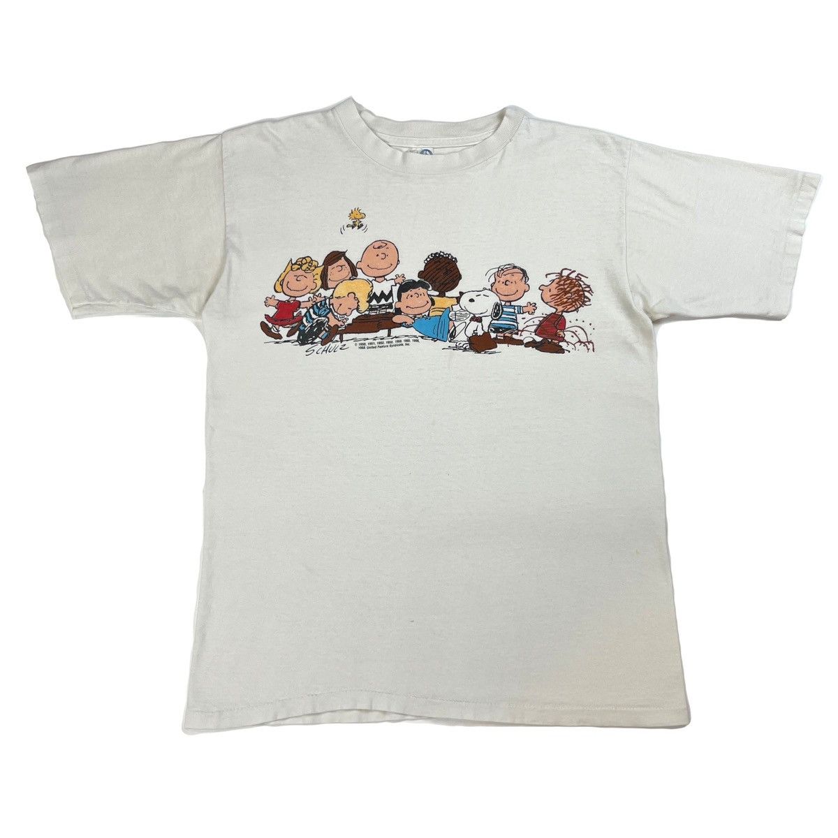 Peanuts Vintage 80s Snoopy Charlie Brown Peanuts T-Shirt Size M Size US M / EU 48-50 / 2 - 2 Thumbnail