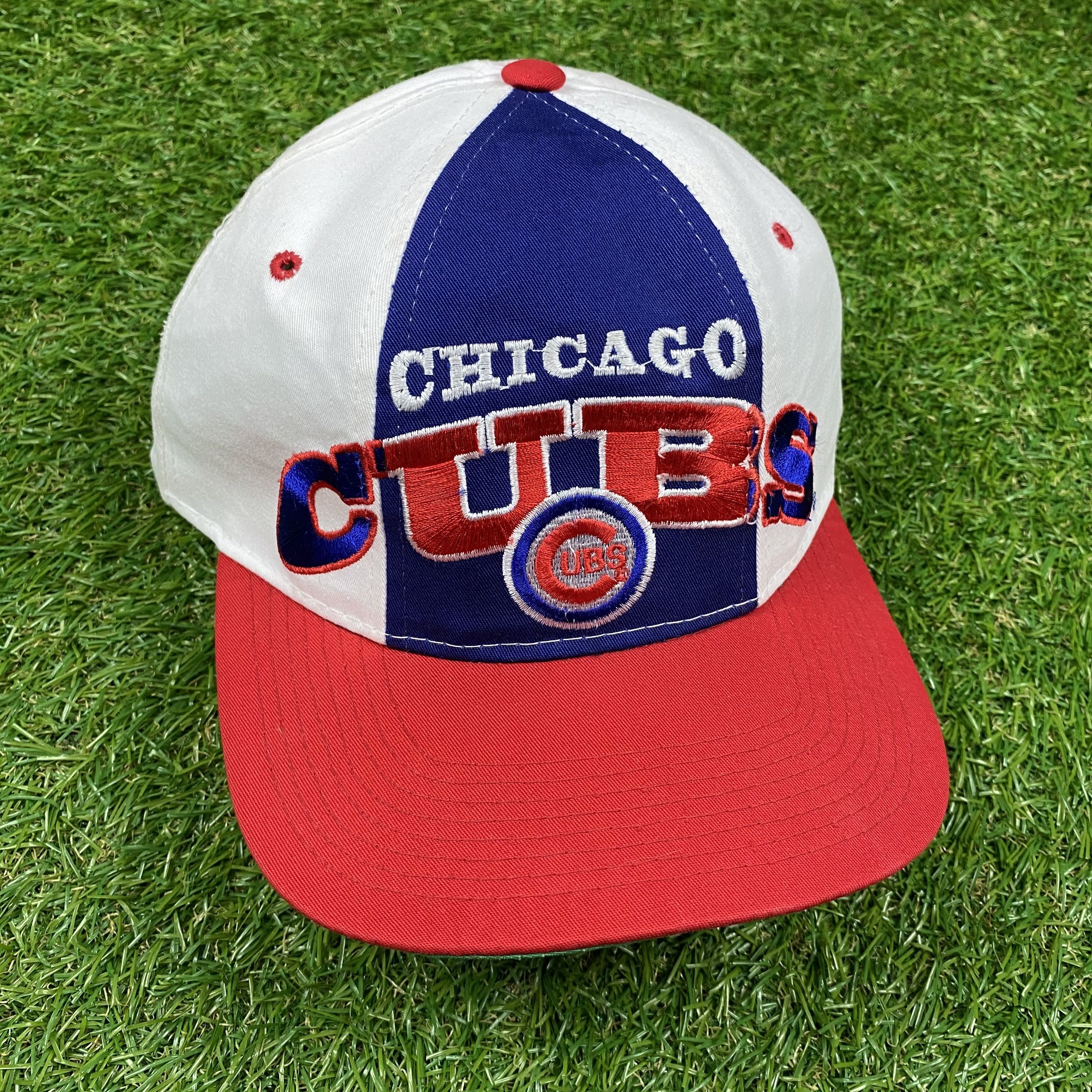 Vintage Snapback Snap Back Chicago Cubs Starter Underscore Curve