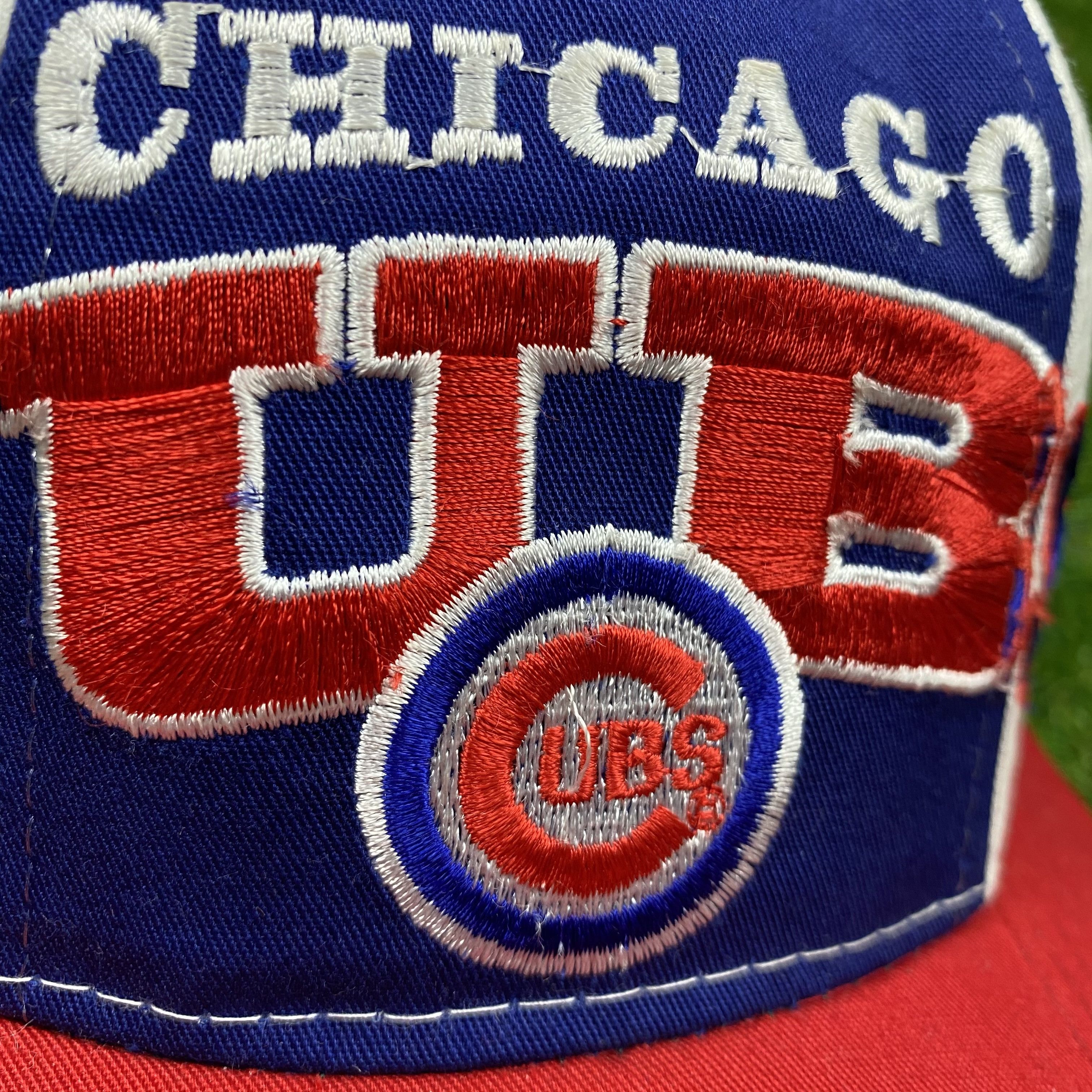 Starter Vintage 90s Chicago Cubs Starter Snapback Hat Size ONE SIZE - 3 Thumbnail