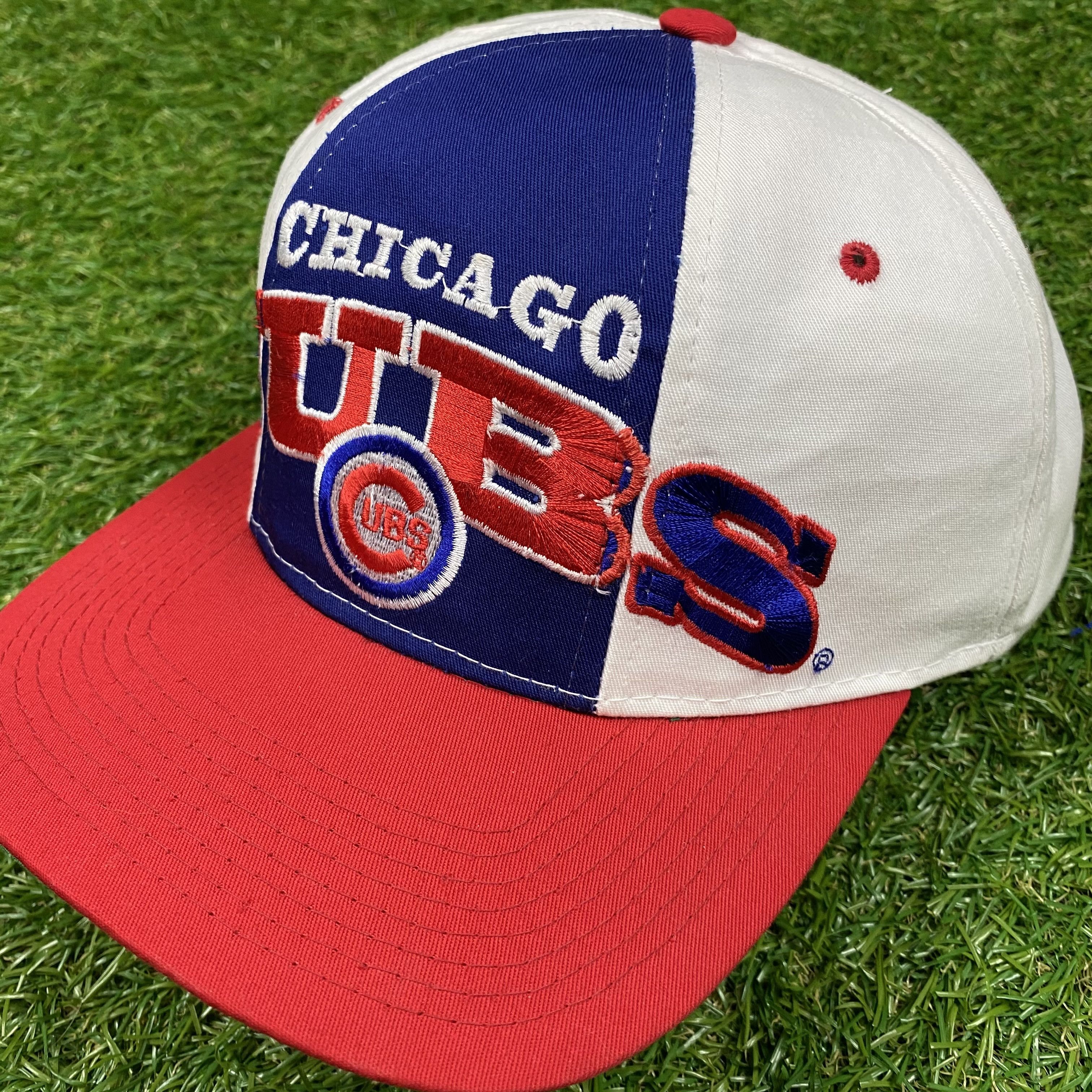 Starter Vintage 90s Chicago Cubs Starter Snapback Hat Size ONE SIZE - 2 Thumbnail