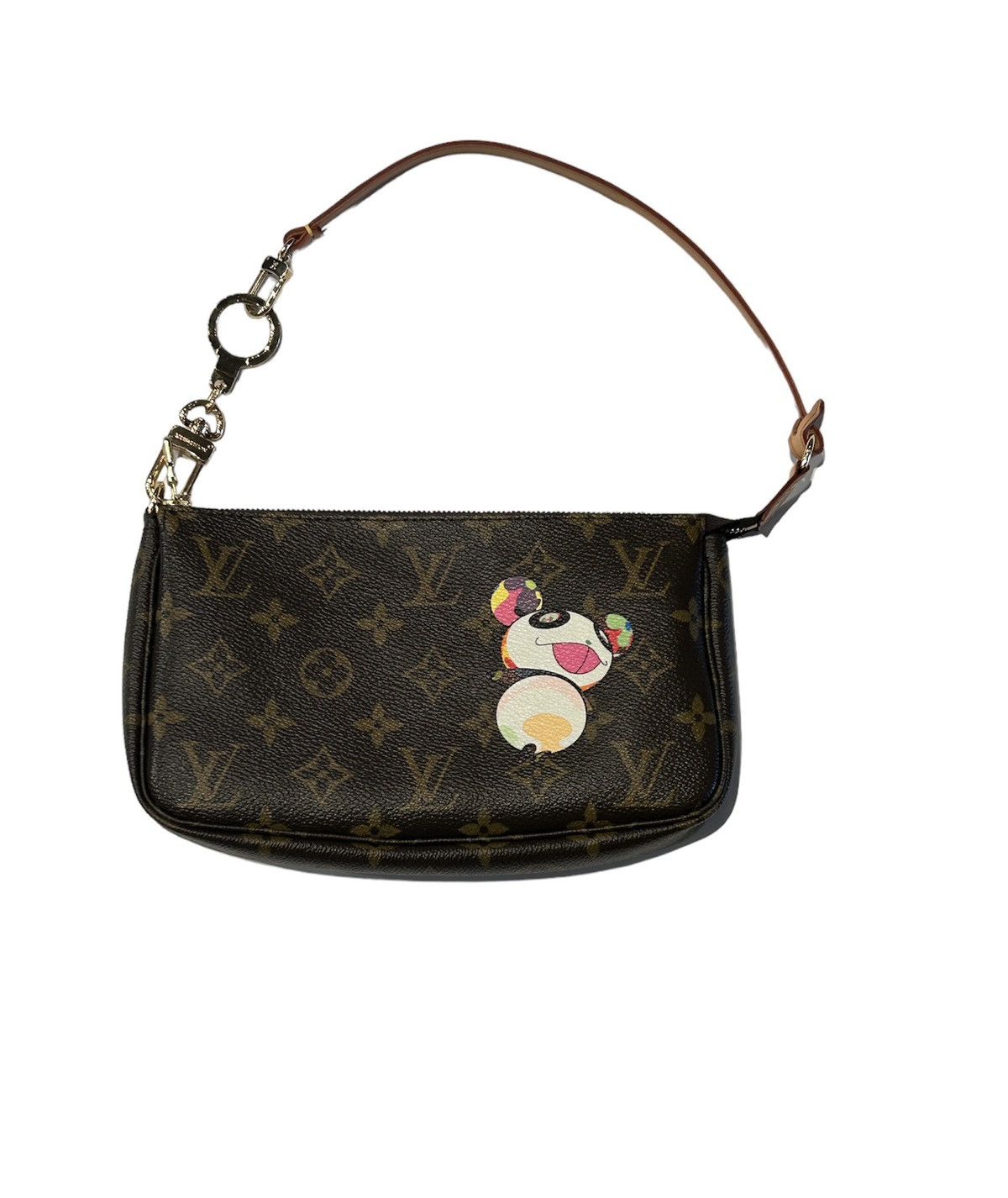 Louis Vuitton x Murakami hand painted purse