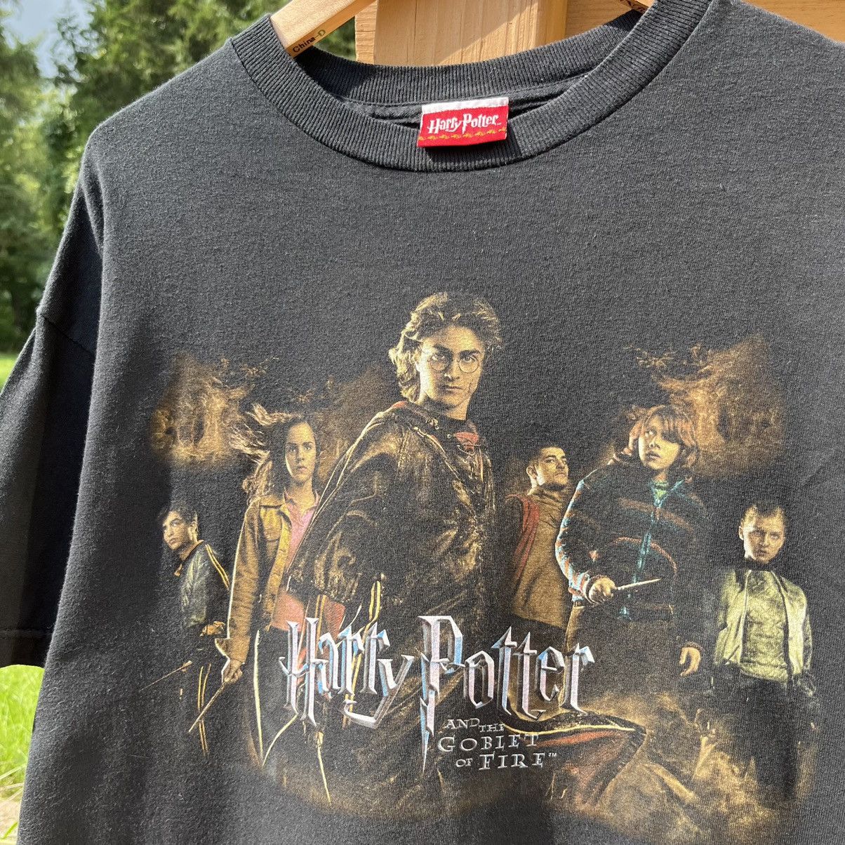 Vintage Vintage Harry Potter T Shirt Goblet of Fire Movie Size M Y2K Size US M / EU 48-50 / 2 - 2 Thumbnail