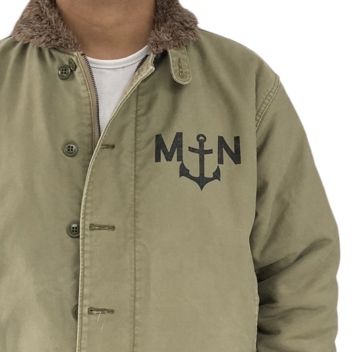 Vintage 🔥Rare VTG 1980s Us Navy Inspired WW2 N1 Jacket Size US M / EU 48-50 / 2 - 6 Thumbnail