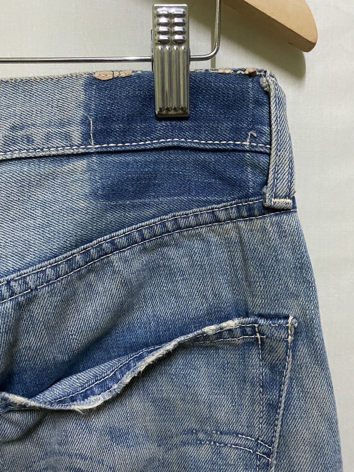 Levi's Vintage Clothing Levis Big E Selvedge Zipper Inseam Rare Size US 32 / EU 48 - 16 Thumbnail