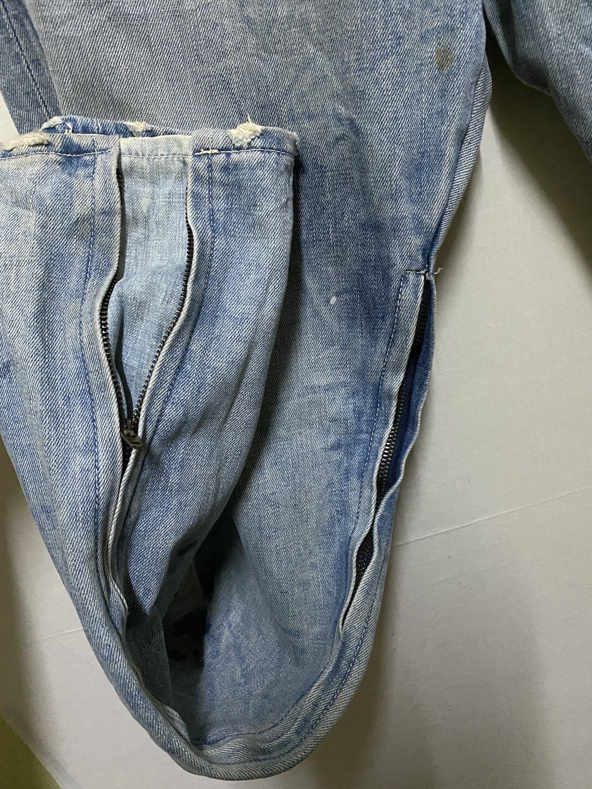 Levi's Vintage Clothing Levis Big E Selvedge Zipper Inseam Rare Size US 32 / EU 48 - 5 Thumbnail