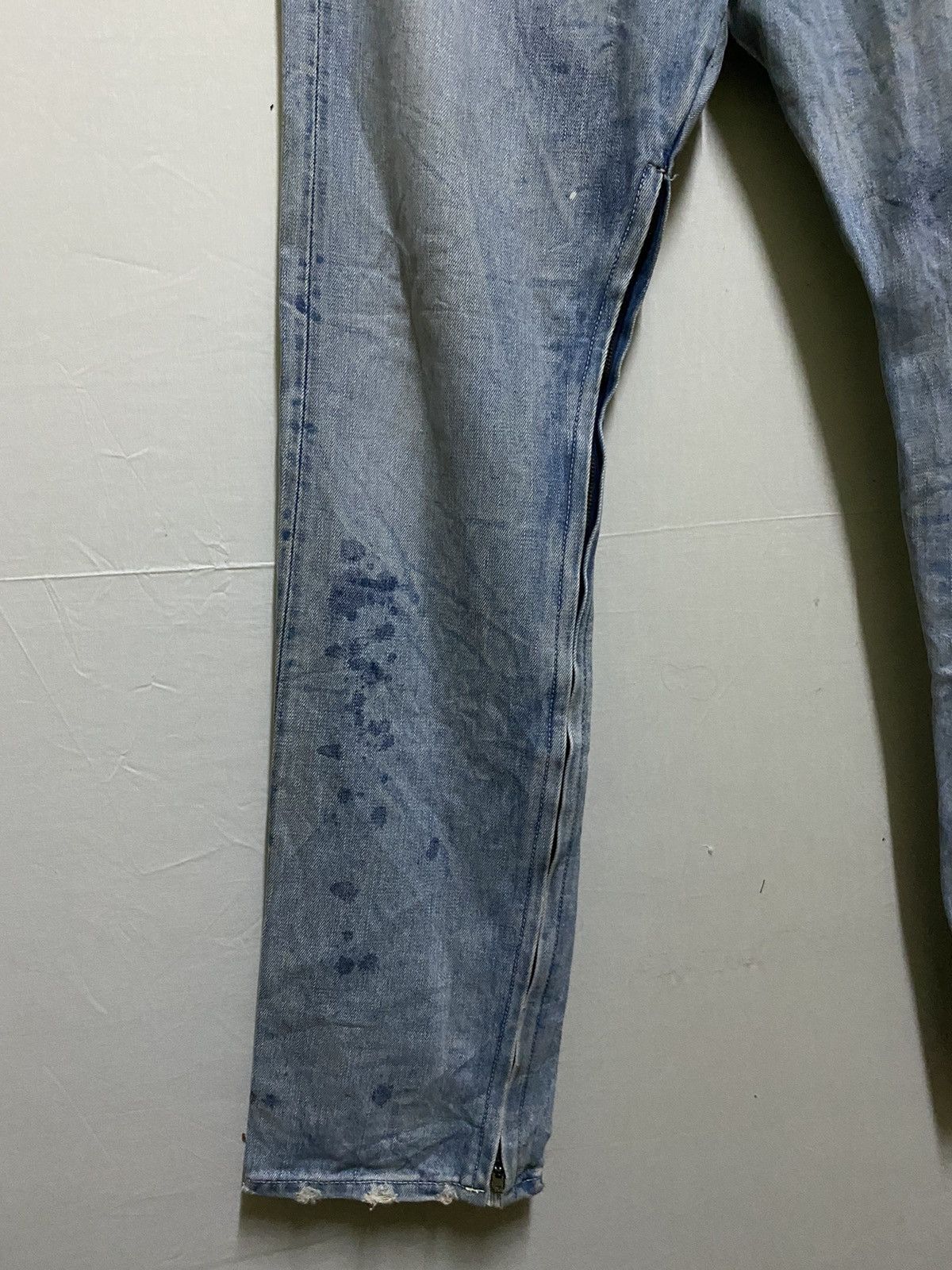 Levi's Vintage Clothing Levis Big E Selvedge Zipper Inseam Rare Size US 32 / EU 48 - 3 Thumbnail