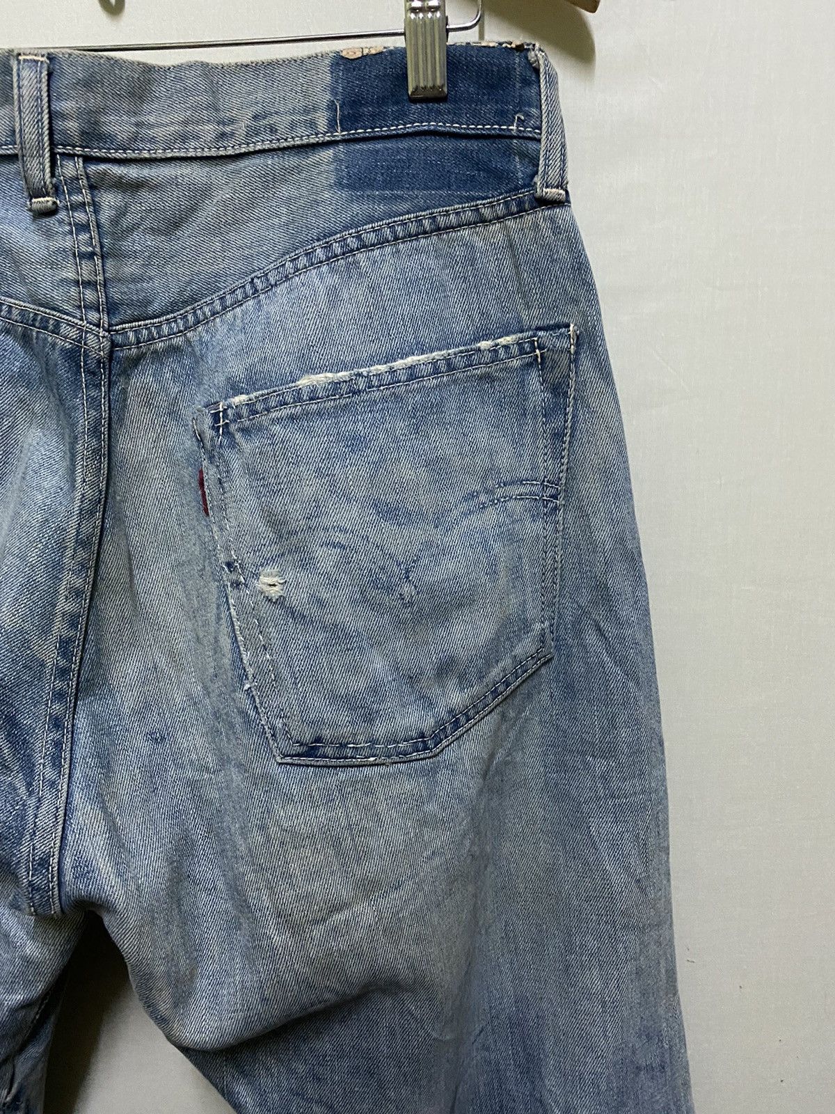 Levi's Vintage Clothing Levis Big E Selvedge Zipper Inseam Rare Size US 32 / EU 48 - 13 Thumbnail