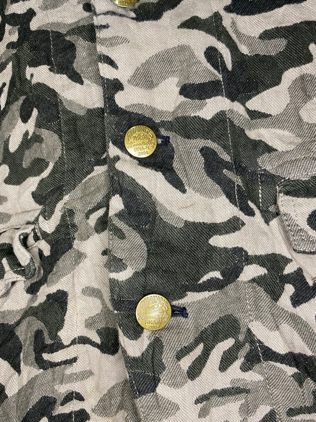 Japanese Brand Rna Slang Blazer Camo Size US M / EU 48-50 / 2 - 3 Thumbnail
