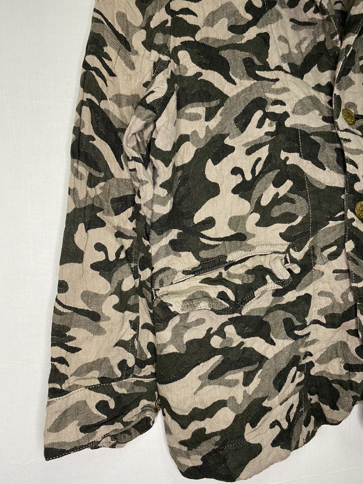 Japanese Brand Rna Slang Blazer Camo Size US M / EU 48-50 / 2 - 2 Thumbnail