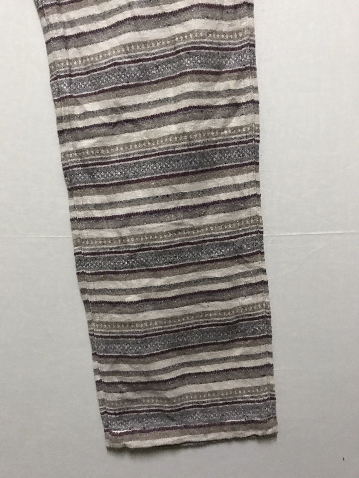 Global Work × Japanese Brand Stripe Pants Pocket Prisoner Size US 32 / EU 48 - 5 Thumbnail