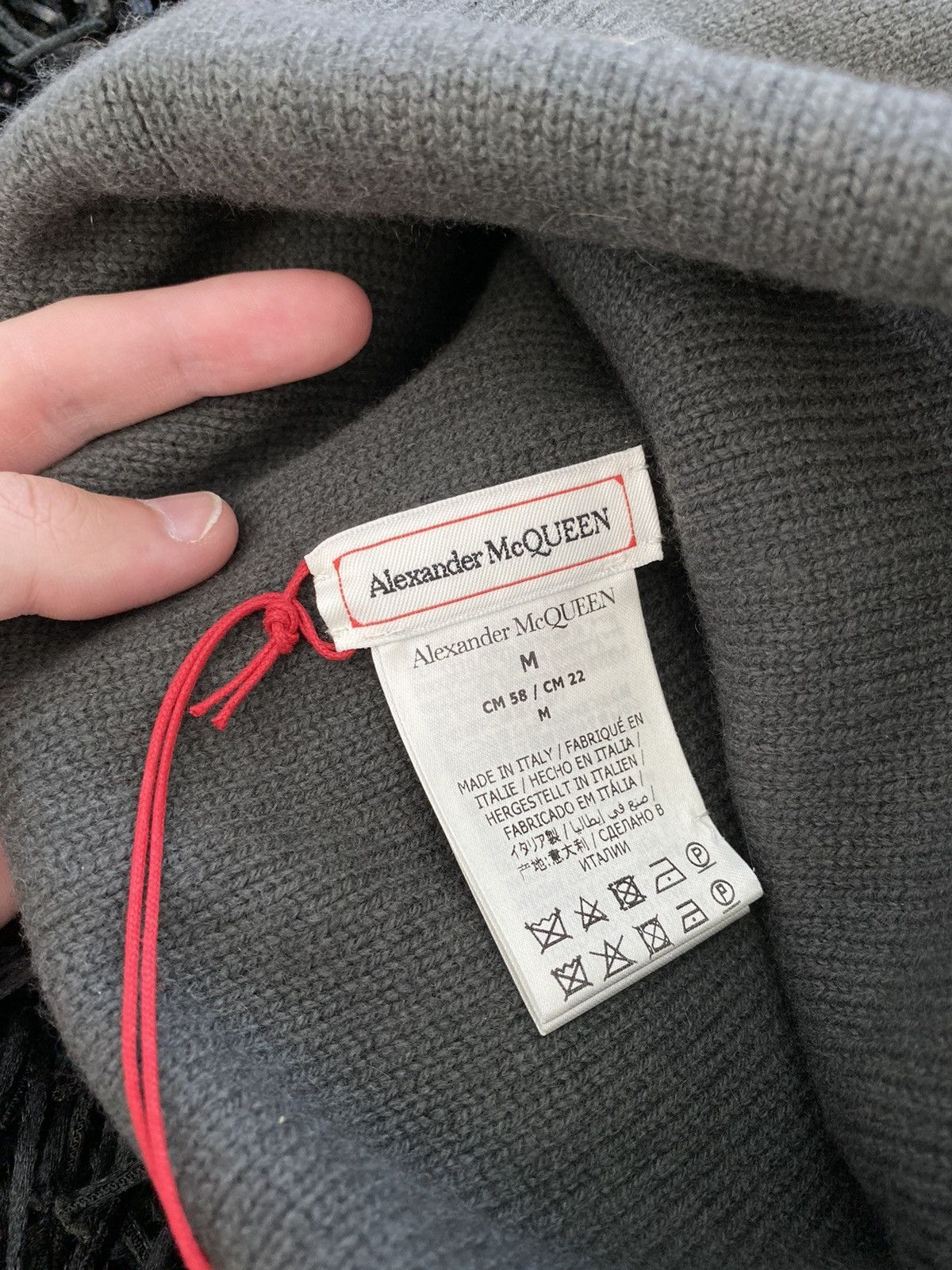 Alexander McQueen Alexander McQueen Beanie Size ONE SIZE - 8 Thumbnail