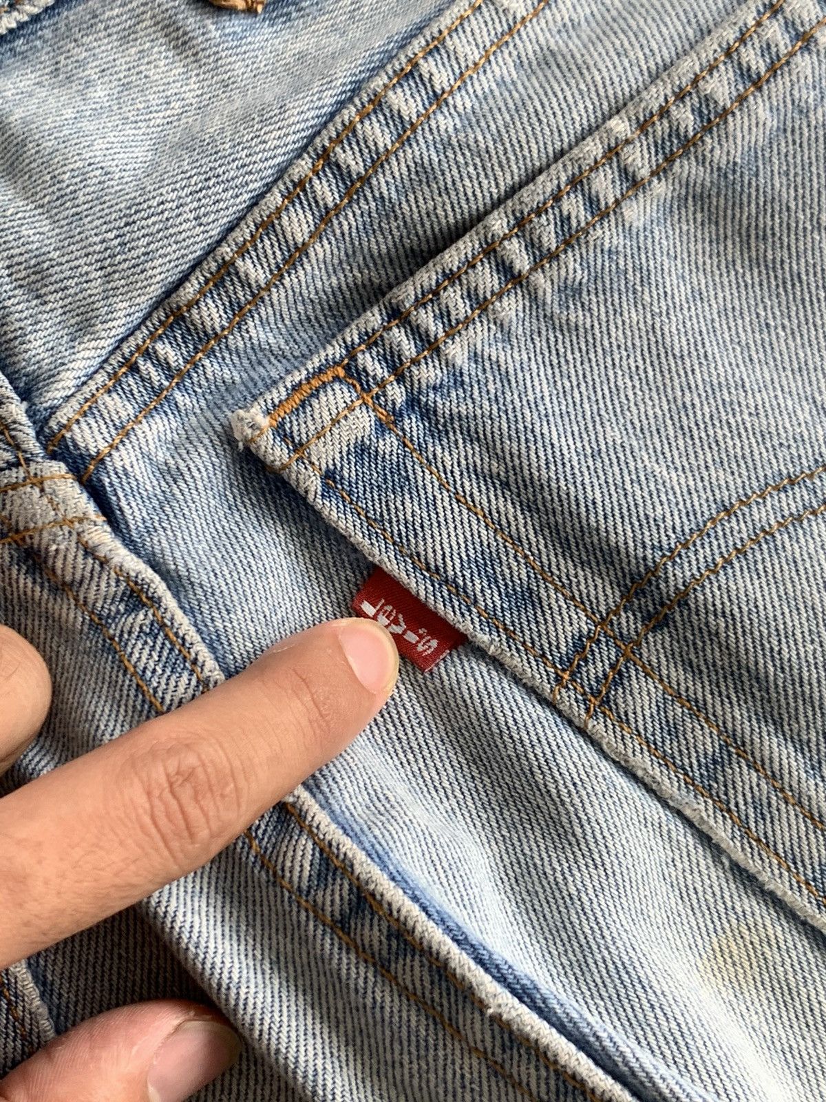 Levi's Vintage Levis 501 Made in Usa Distressed Denim Jeans Size US 30 / EU 46 - 8 Thumbnail