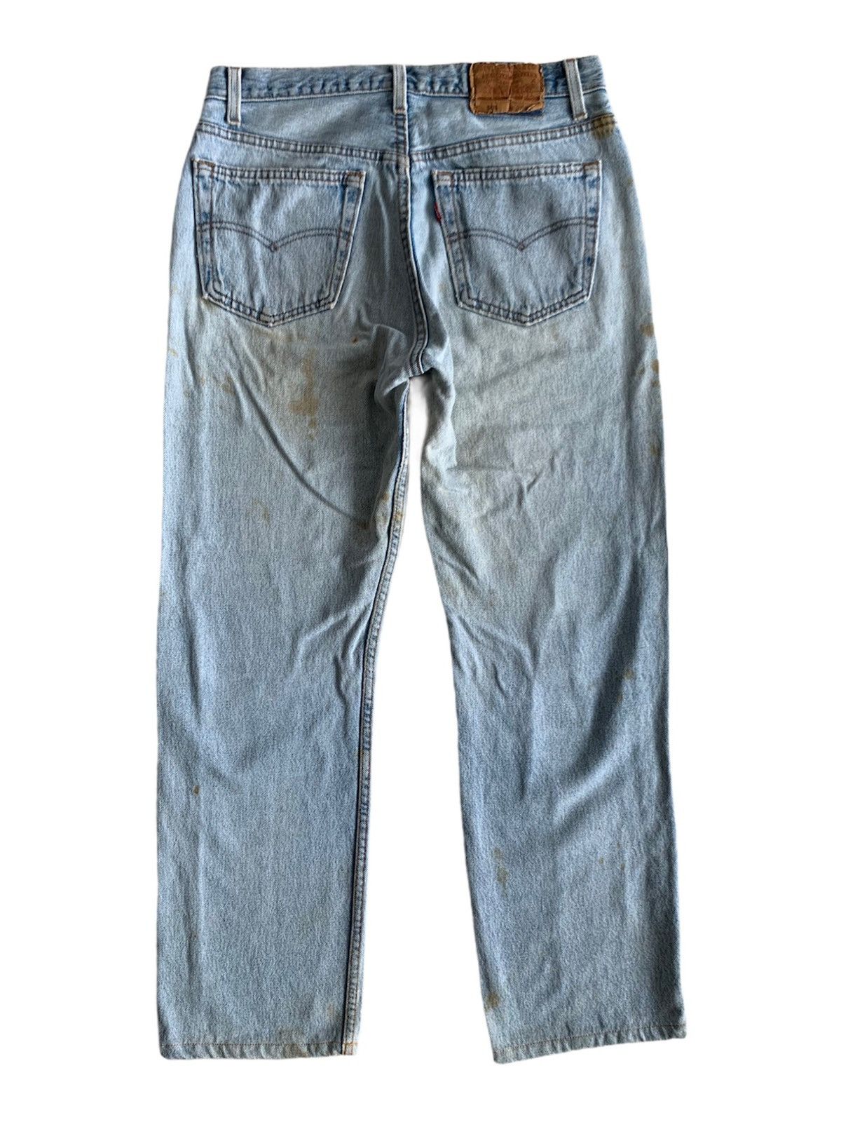 Levi's Vintage Levis 501 Made in Usa Distressed Denim Jeans Size US 30 / EU 46 - 2 Thumbnail