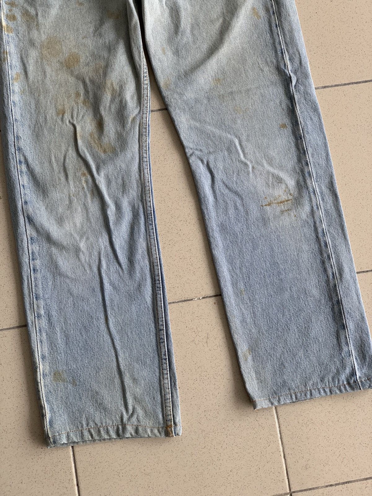 Levi's Vintage Levis 501 Made in Usa Distressed Denim Jeans Size US 30 / EU 46 - 4 Thumbnail