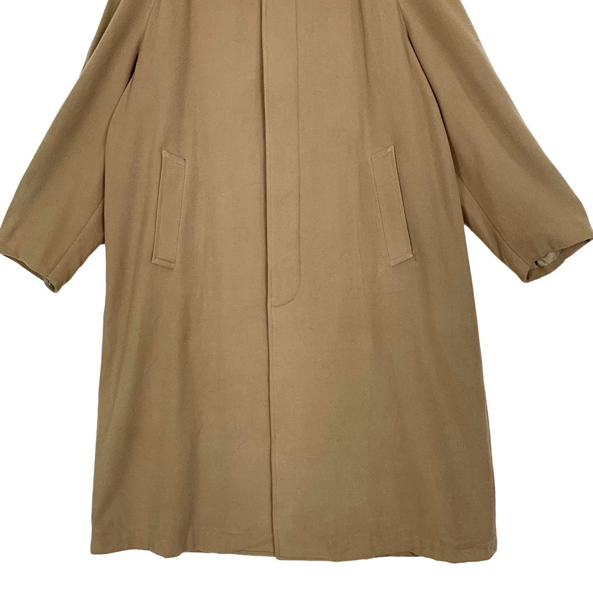 Balmain × Pierre Balmain Vintage Pierre Balmain Paris Wool Cashmere Long Coat Jacket Size L / US 10 / IT 46 - 3 Thumbnail