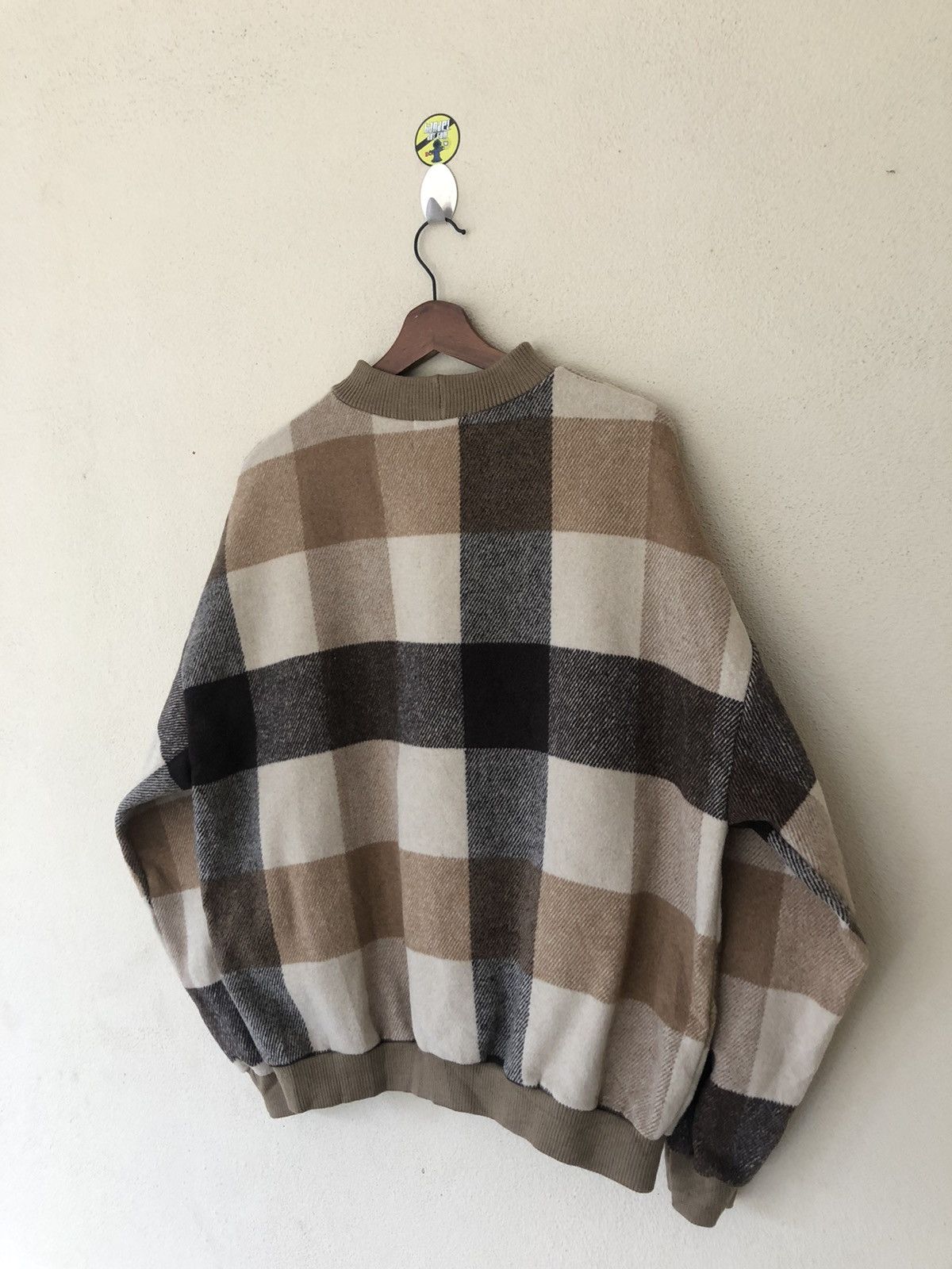 Japanese Brand Node Tartan Sweatshirt Size US L / EU 52-54 / 3 - 5 Thumbnail