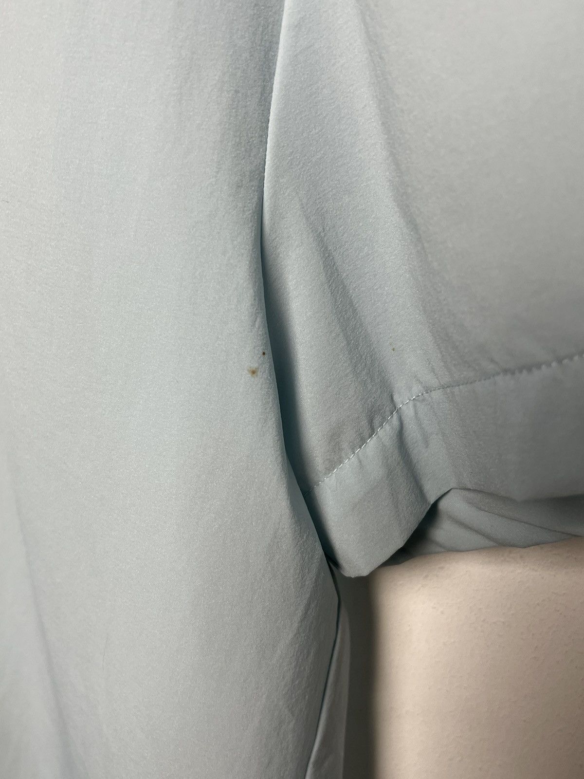 Stone Island osti stone island vintage baby blue v-neck t-shirt Size US M / EU 48-50 / 2 - 5 Thumbnail